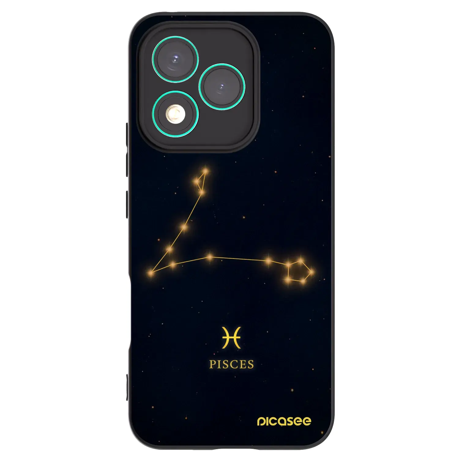 Silikonový černý obal pro Honor 400 Lite 5G - PISCES