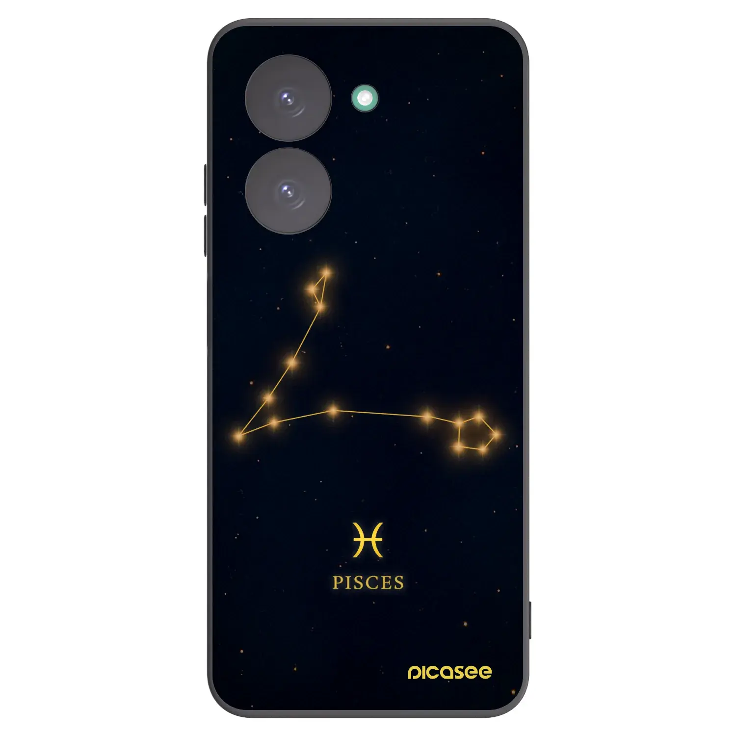 Silikonový černý obal pro Xiaomi Redmi A5 - PISCES