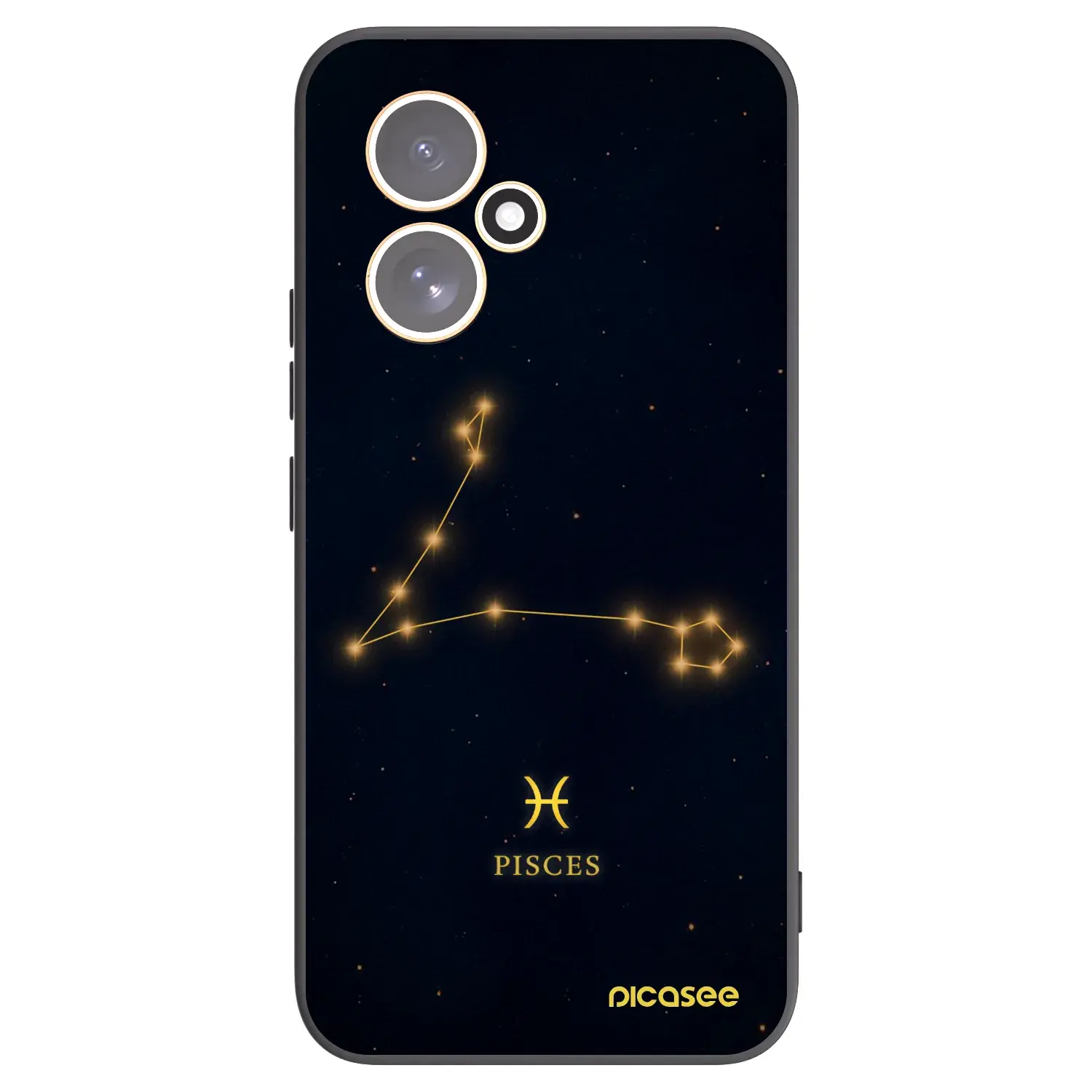 Silikonový černý obal pro Honor 400 5G - PISCES