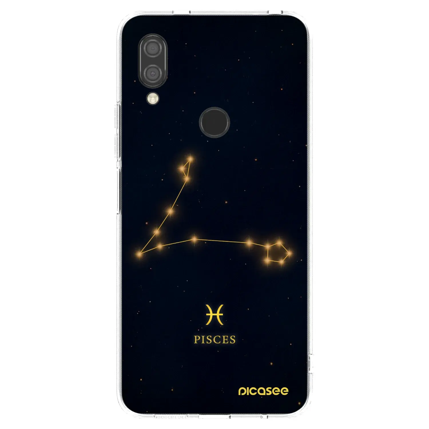 Silikonový průhledný obal pro Xiaomi Redmi 7 - PISCES