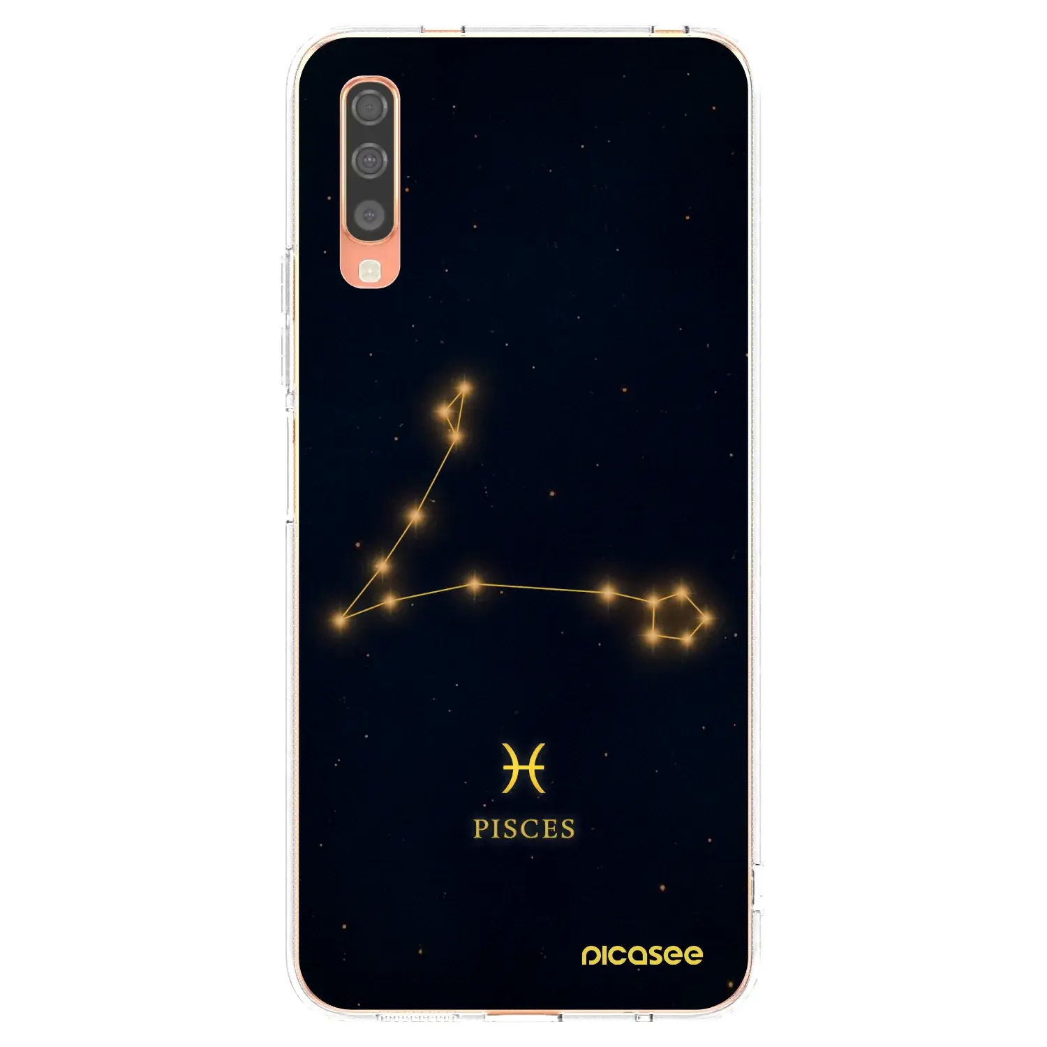 Silikonový průhledný obal pro Samsung Galaxy A70 A705F - PISCES