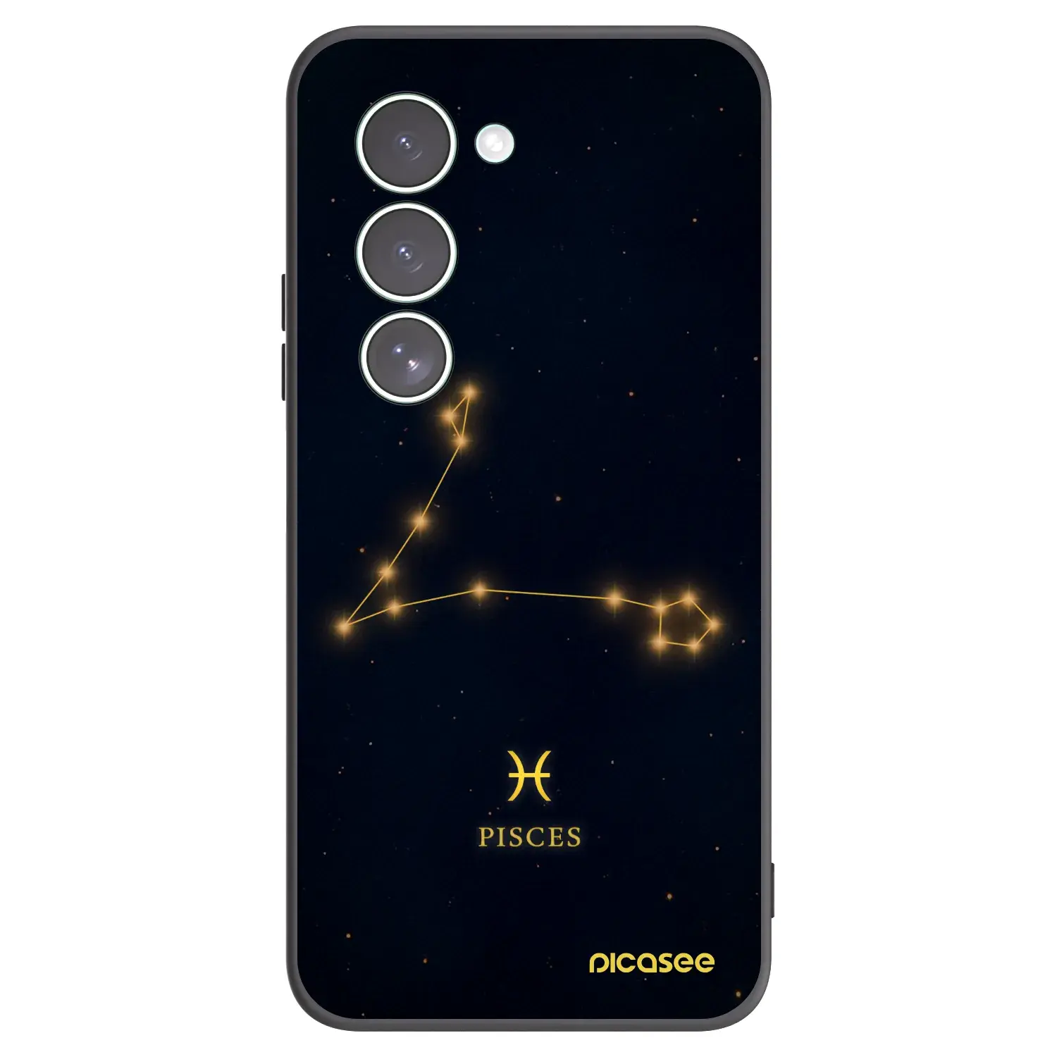 Silikonový černý obal pro Xiaomi Redmi 15 5G - PISCES