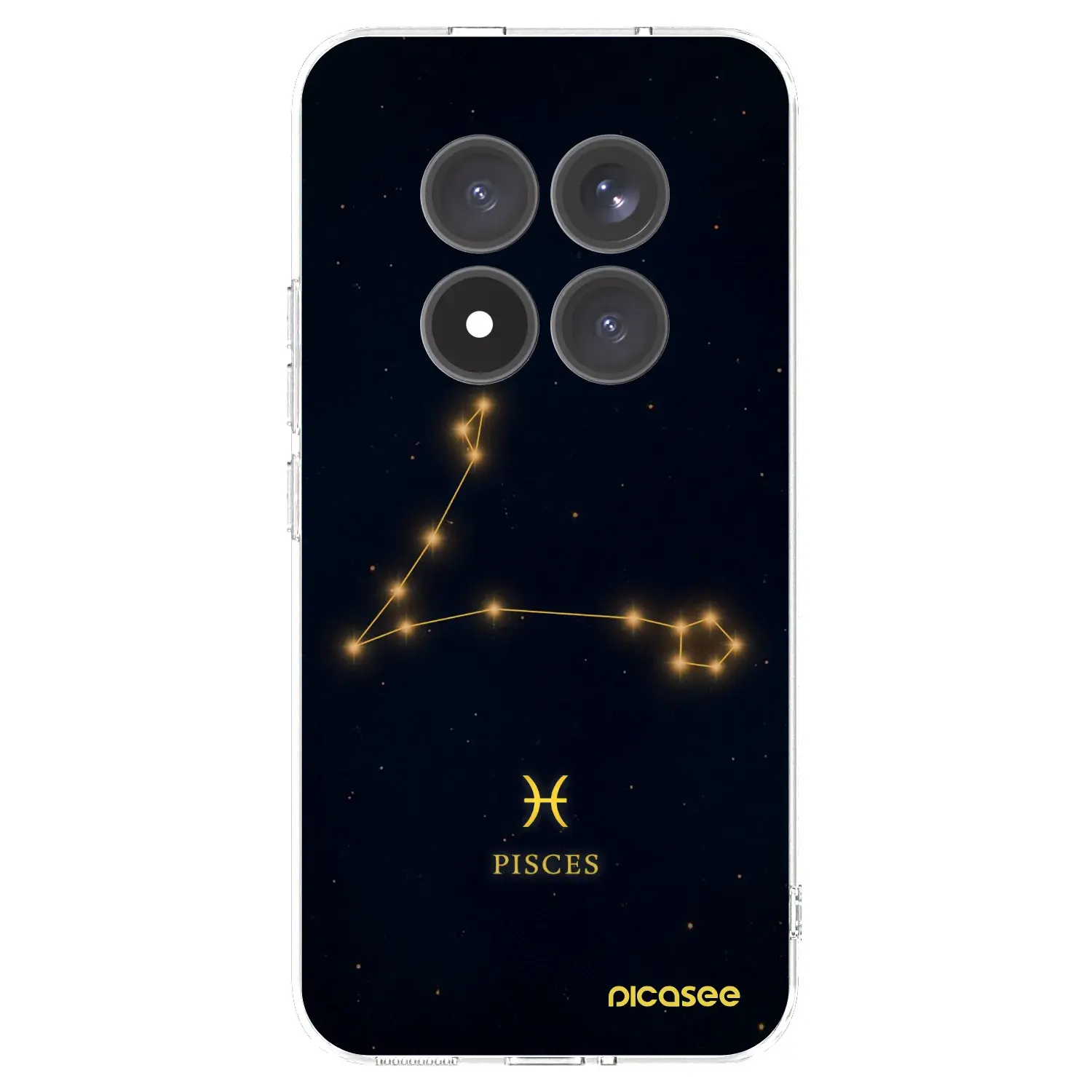 Silikonový průhledný obal pro Xiaomi Redmi Note 15 Pro+ - PISCES