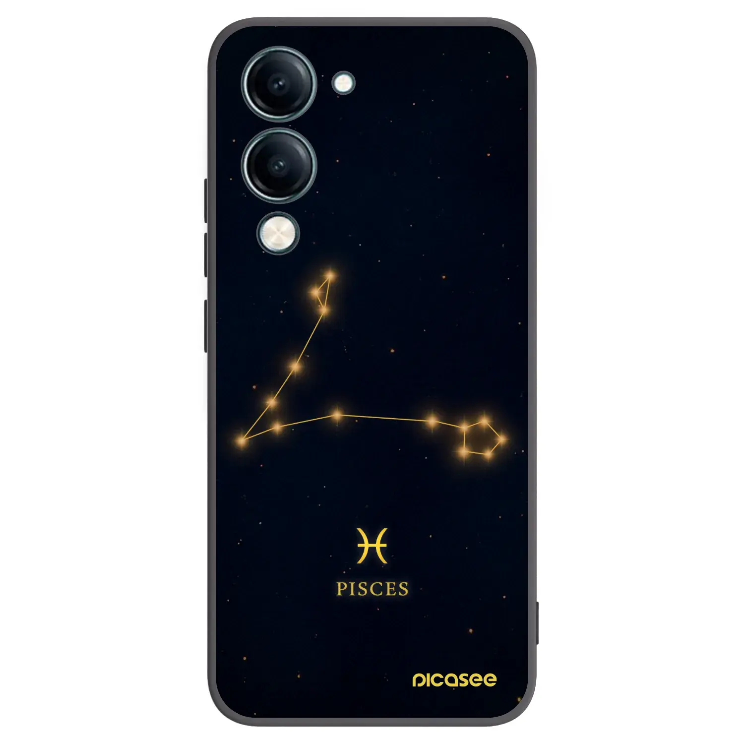 Silikonový černý obal pro Vivo Y29s 5G - PISCES