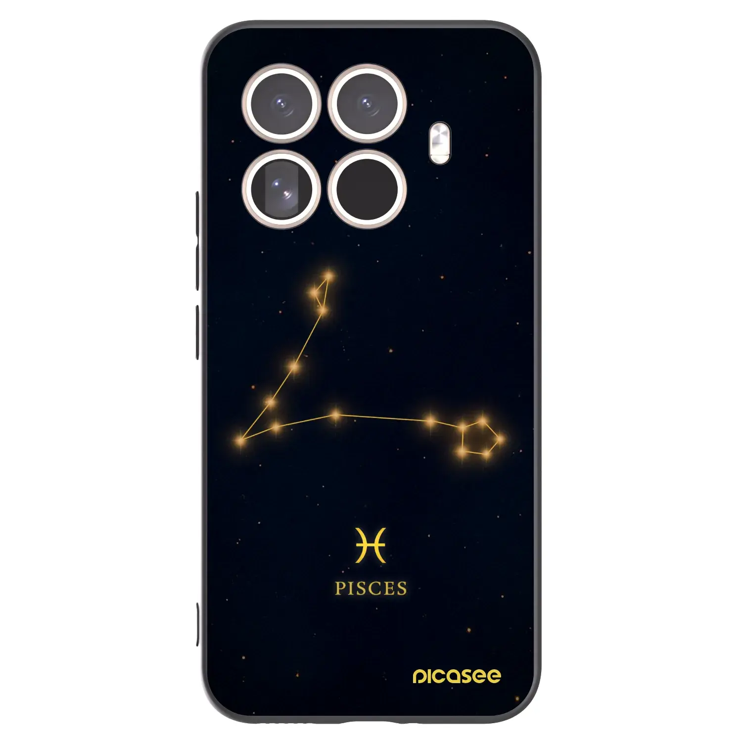 Silikonový černý obal pro Xiaomi 15T Pro - PISCES