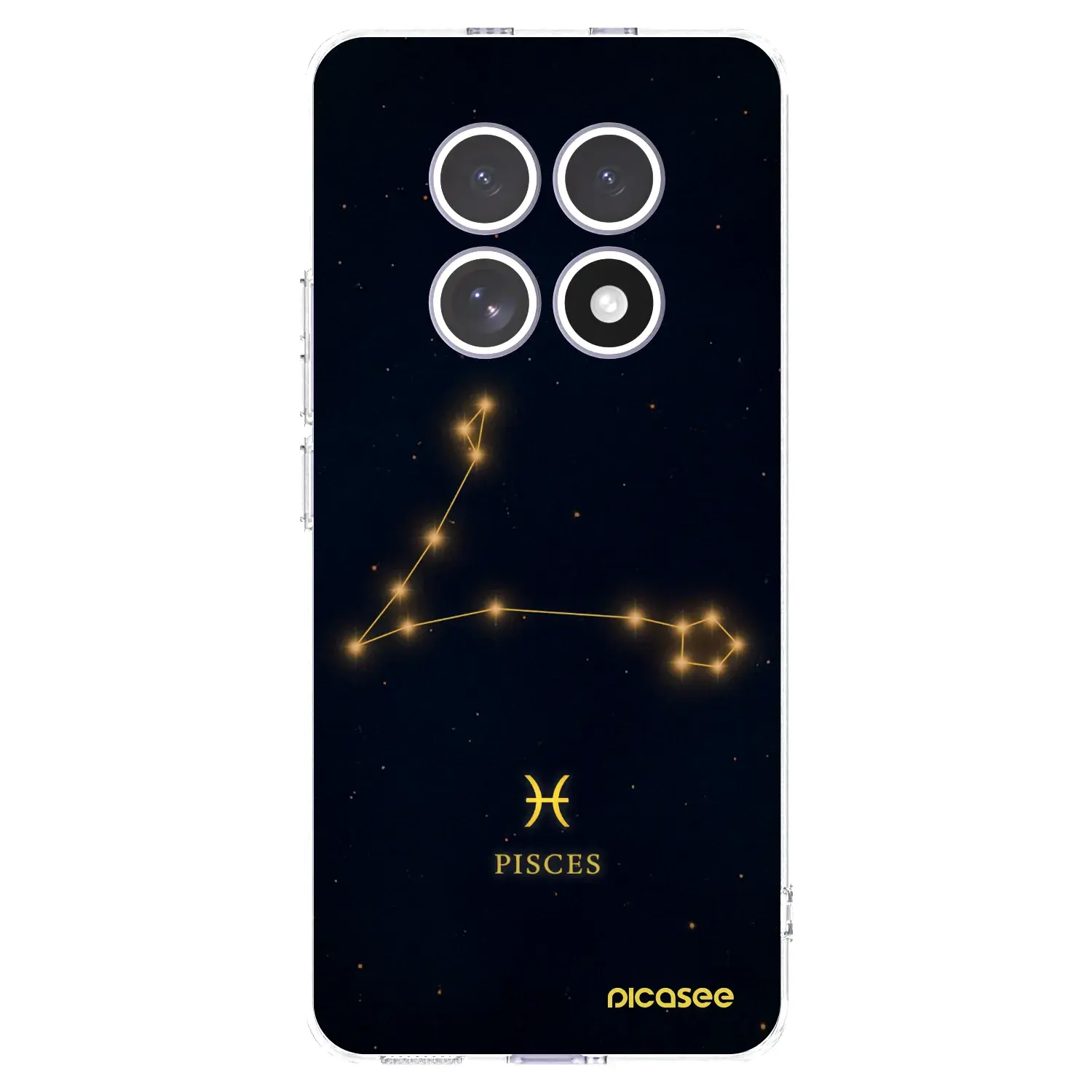 Silikonový průhledný obal pro Xiaomi Redmi Note 15 4G - PISCES