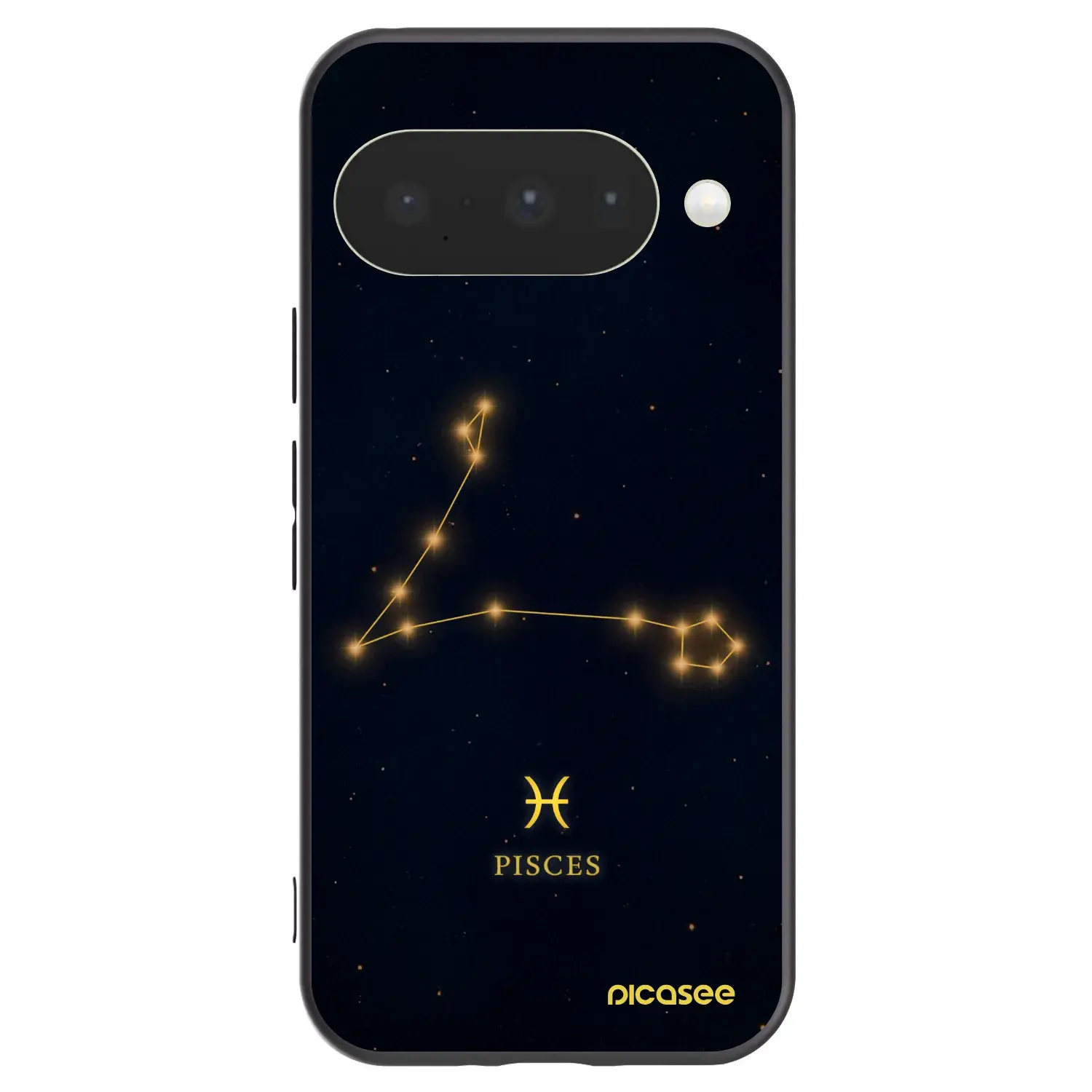 Silikonový černý obal pro Google Pixel 10 - PISCES