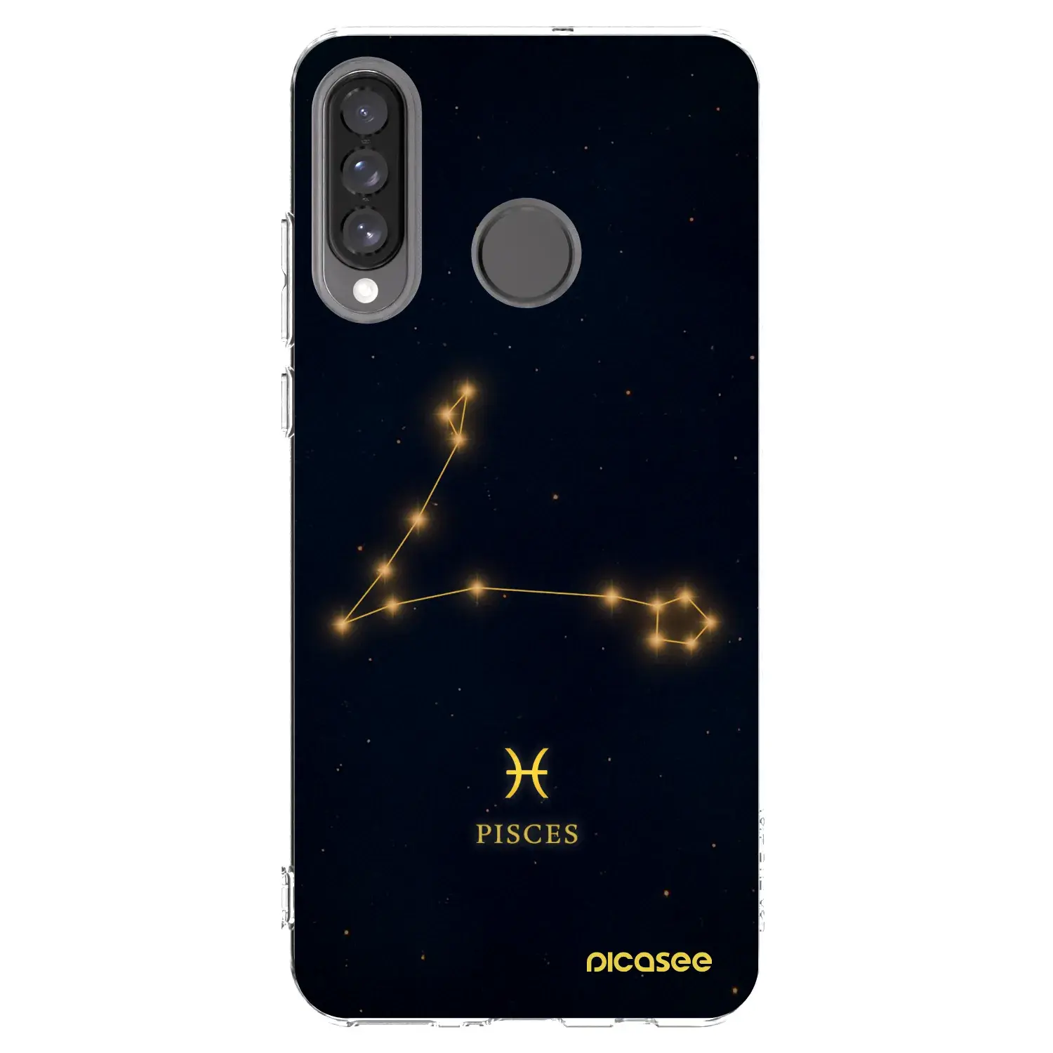 Silikonový průhledný obal pro Huawei P30 Lite - PISCES