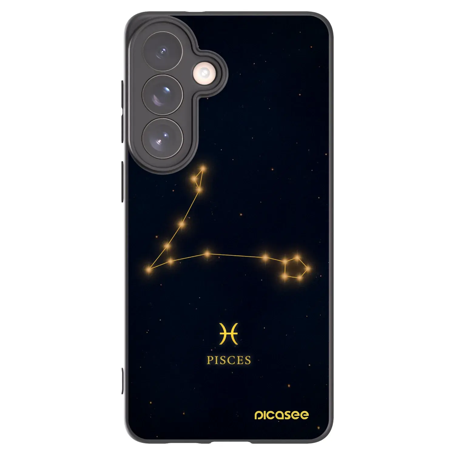 Silikonový černý obal pro Samsung Galaxy S26+ - PISCES