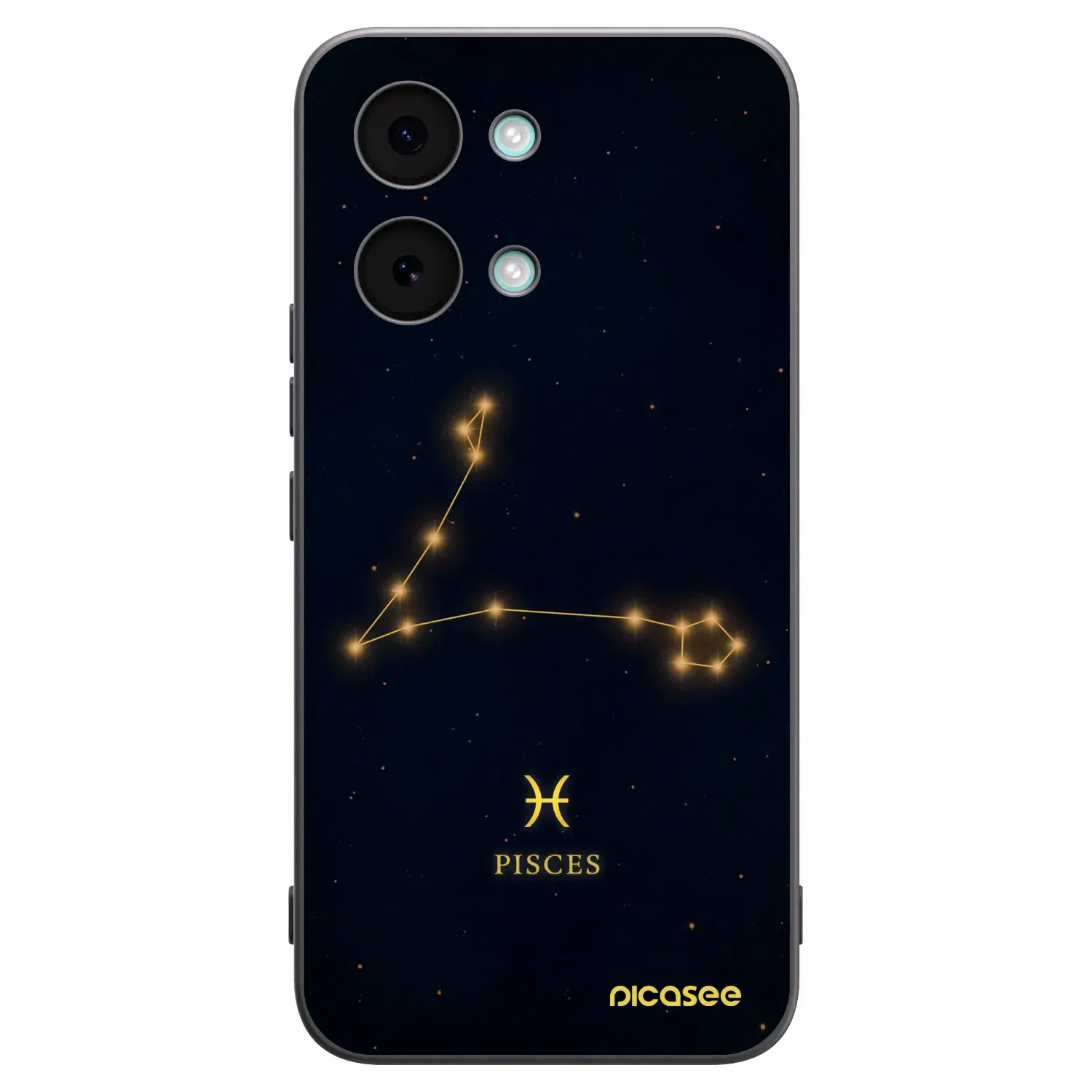 Silikonový černý obal pro Xiaomi Poco X8 Pro Max - PISCES