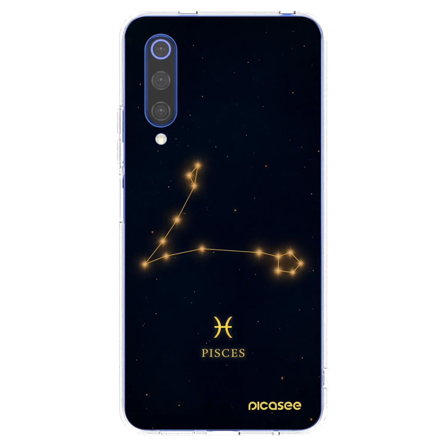 Silikonový průhledný obal pro Xiaomi Mi 9 SE - PISCES