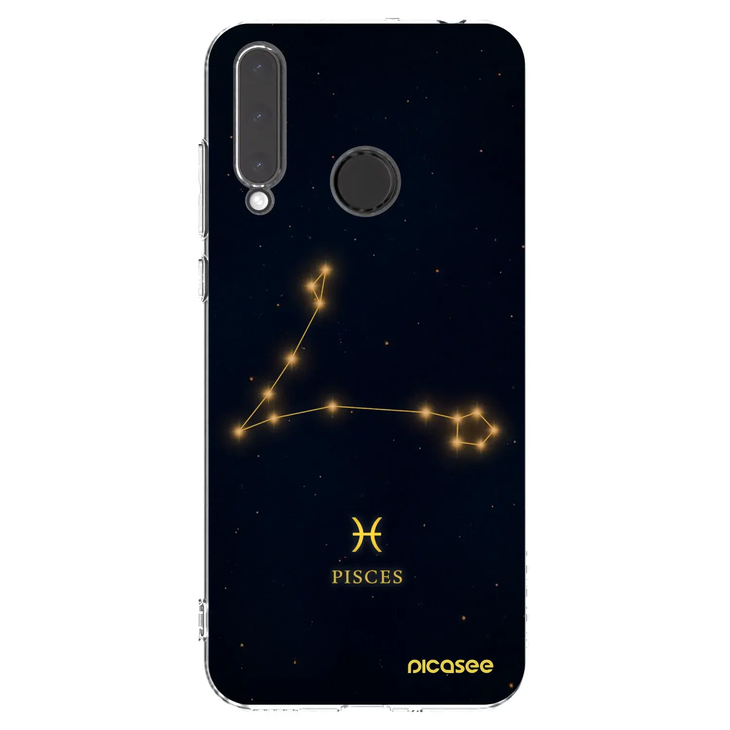 Silikonový průhledný obal pro Honor 20 Lite - PISCES
