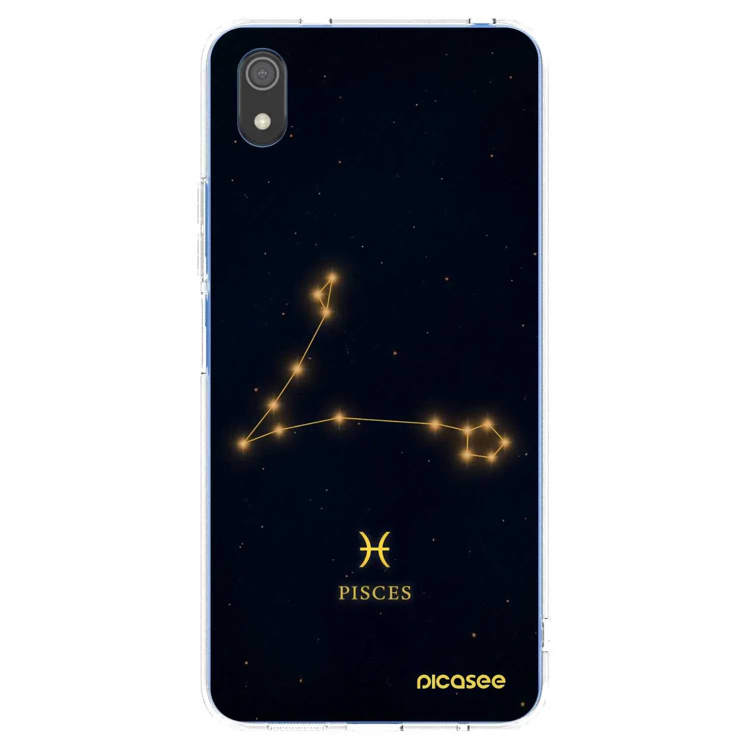 Silikonový průhledný obal pro Xiaomi Redmi 7A - PISCES