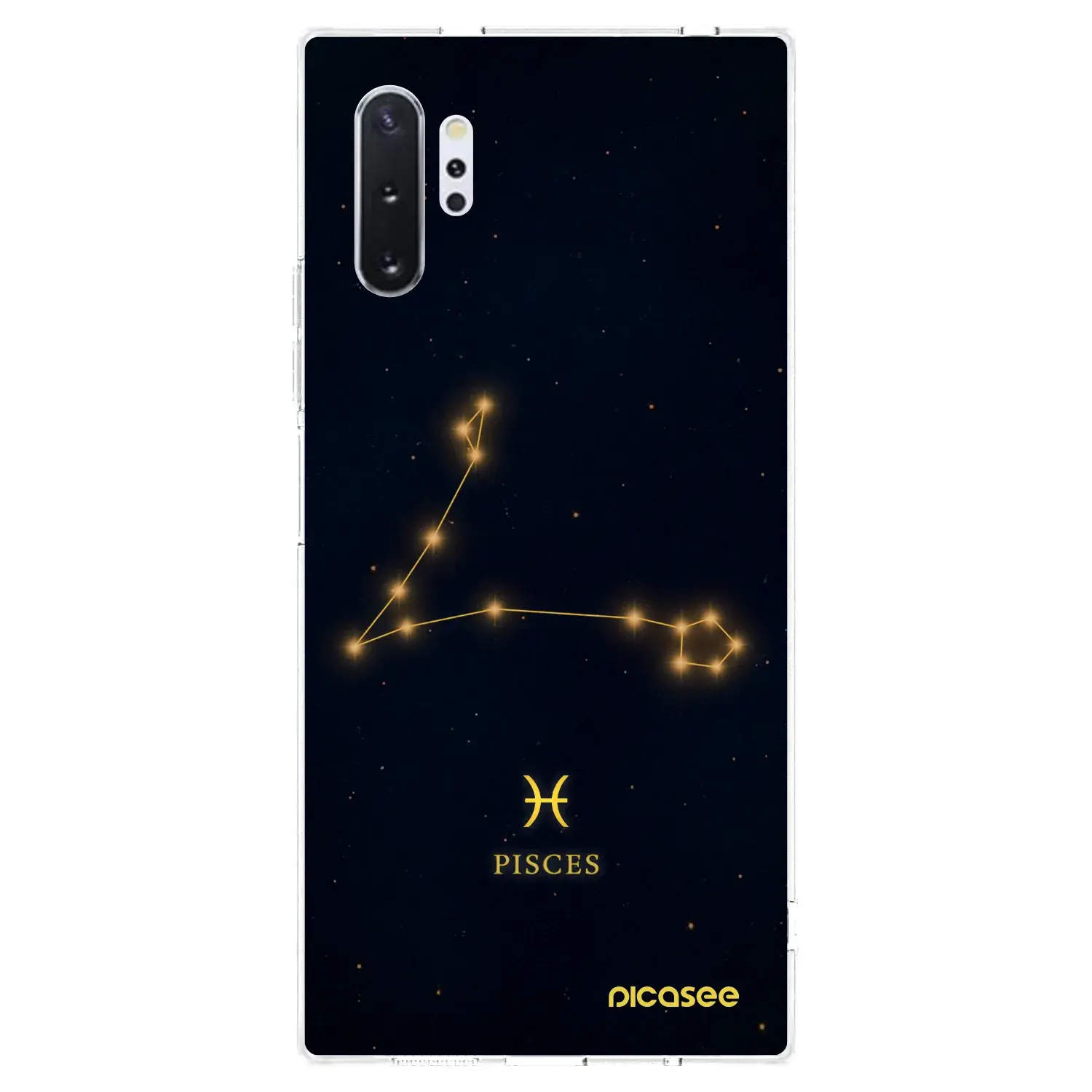 Silikonový průhledný obal pro Samsung Galaxy Note 10+ N975F - PISCES