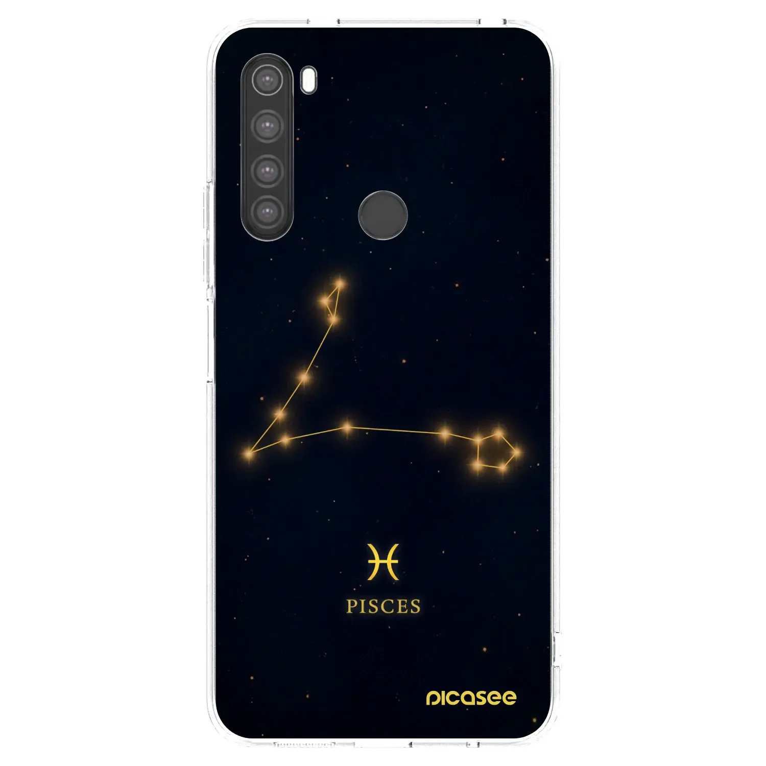 Silikonový průhledný obal pro Xiaomi Redmi Note 8 - PISCES