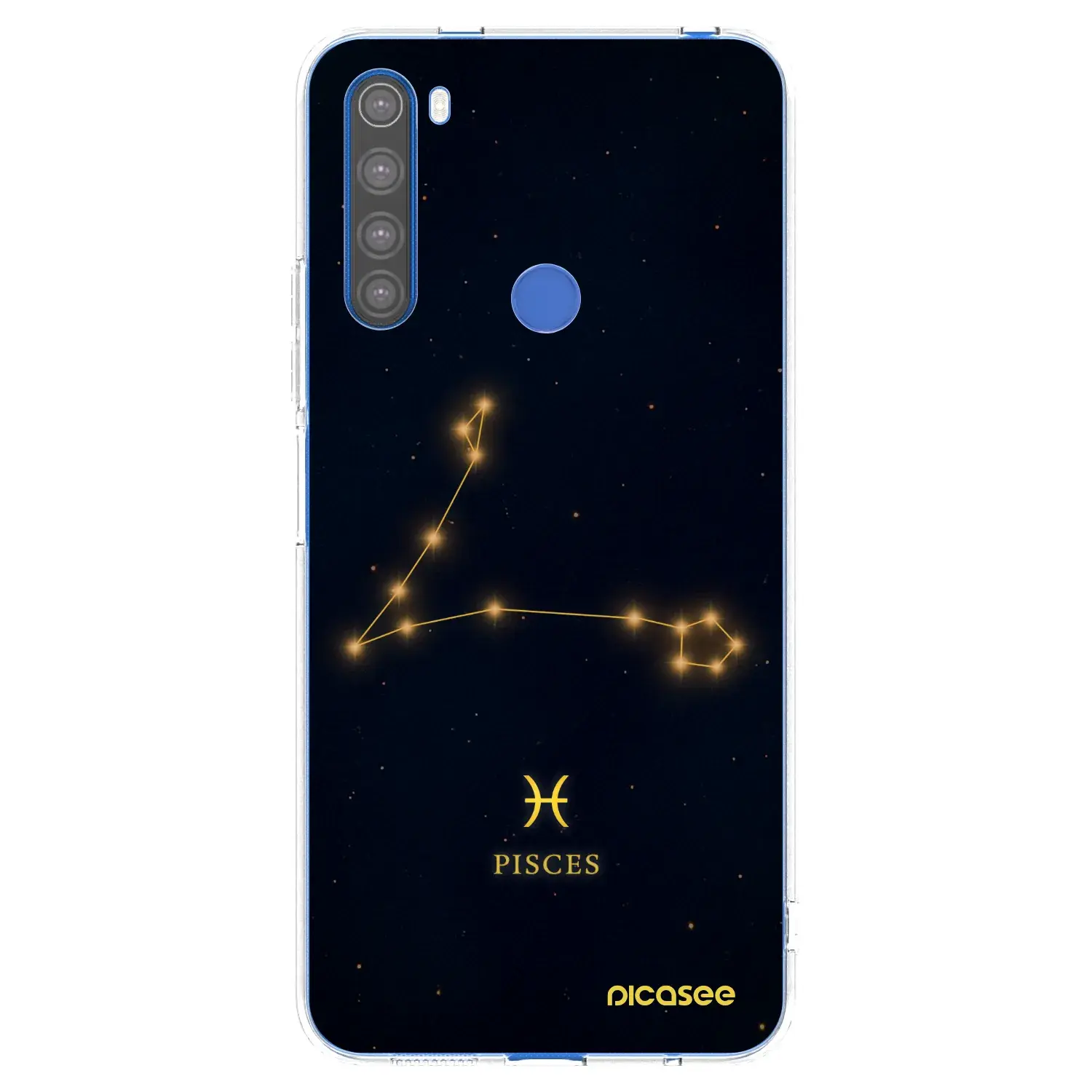 Silikonový průhledný obal pro Xiaomi Redmi Note 8T - PISCES