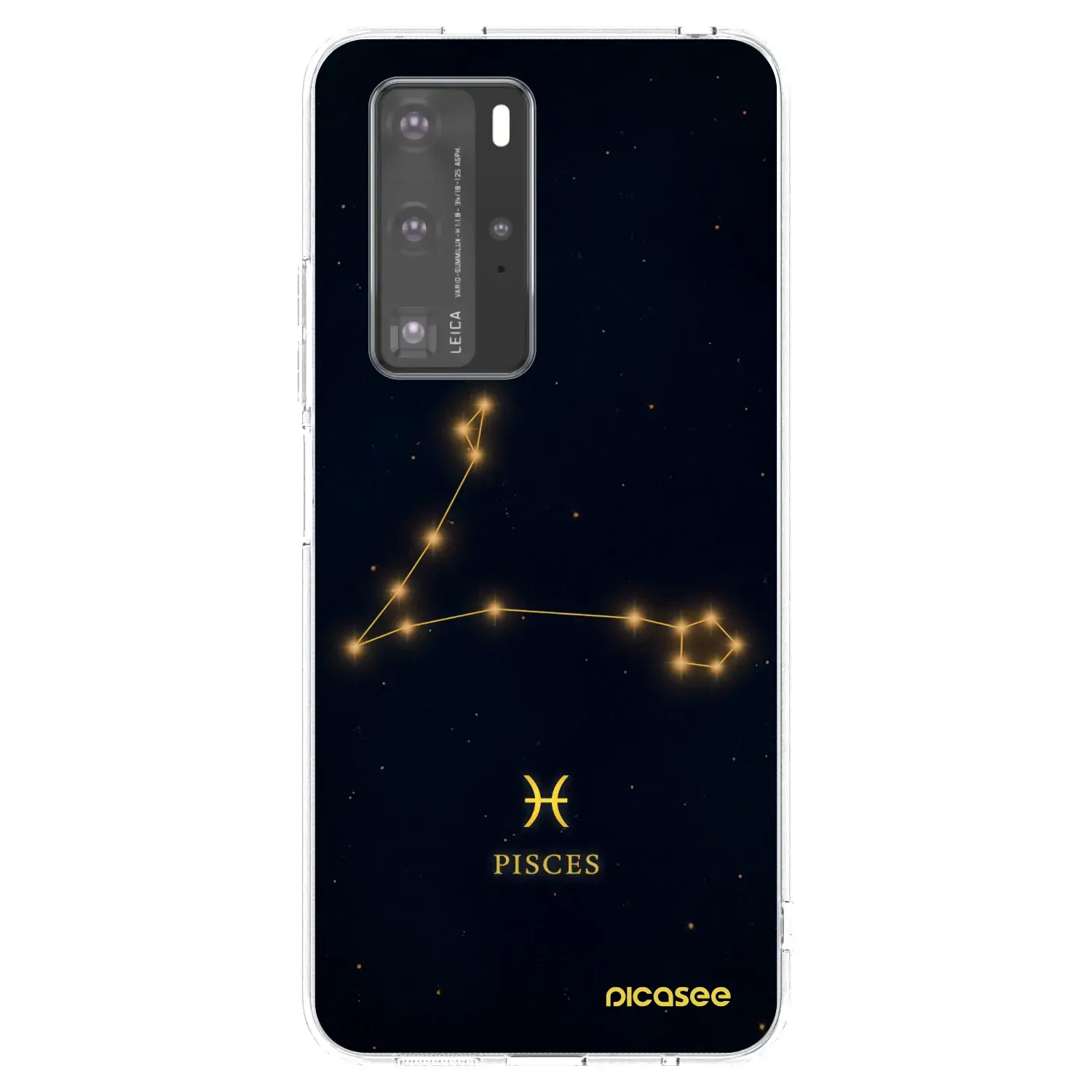 Silikonový průhledný obal pro Huawei P40 Pro - PISCES
