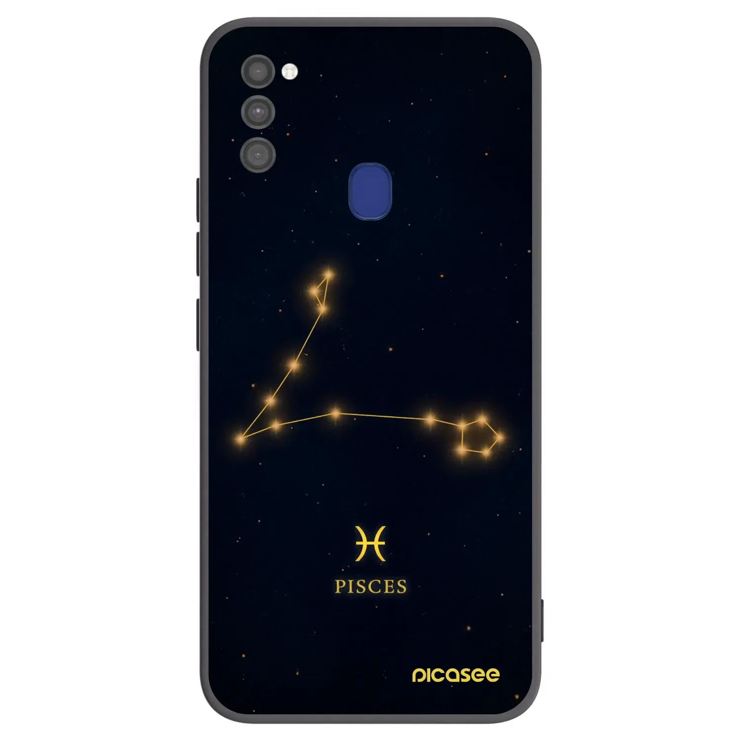 Silikonový černý obal pro Samsung Galaxy M21 M215F - PISCES