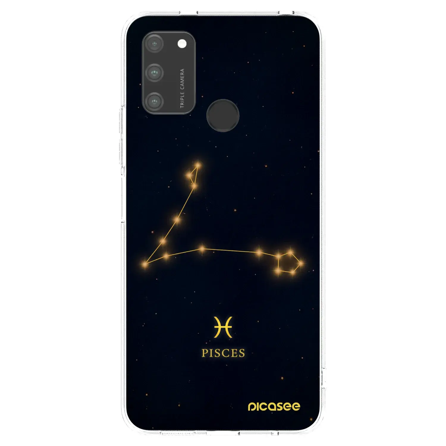 Silikonový průhledný obal pro Honor 9A - PISCES