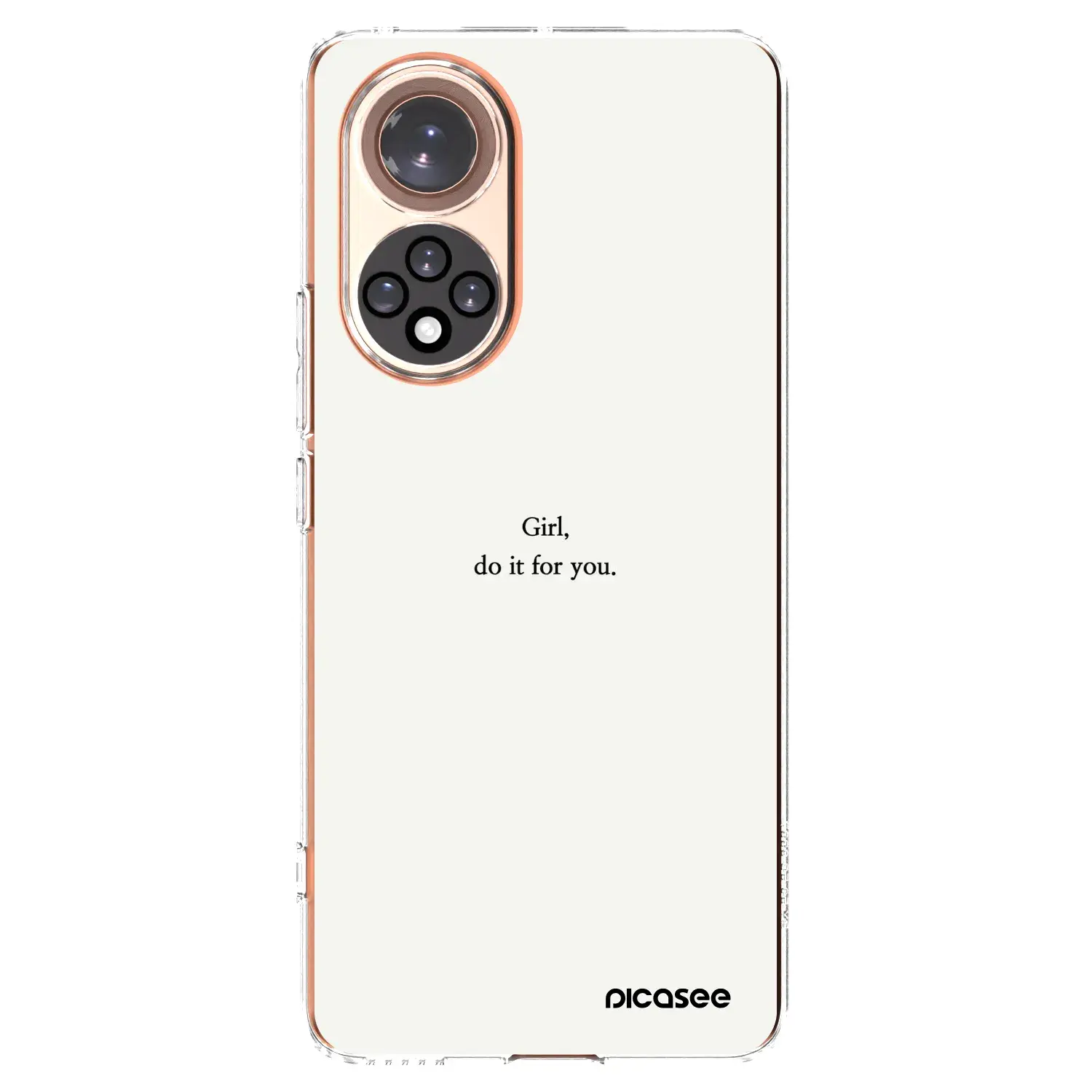 Silikonový průhledný obal pro Huawei Nova 9 - Girl, do it for you