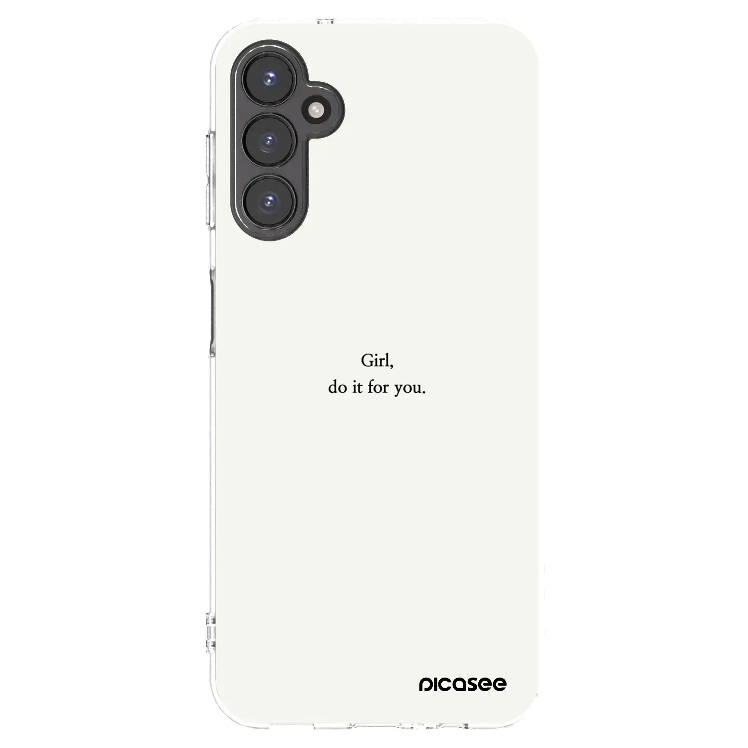Silikonový průhledný obal pro Samsung Galaxy A14 5G A146P - Girl, do it for you