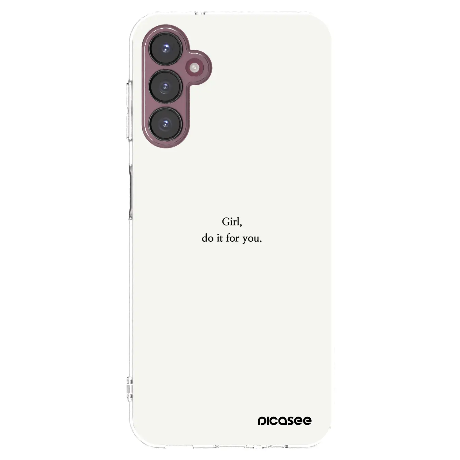 Silikonový průhledný obal pro Samsung Galaxy A05s A057G - Girl, do it for you