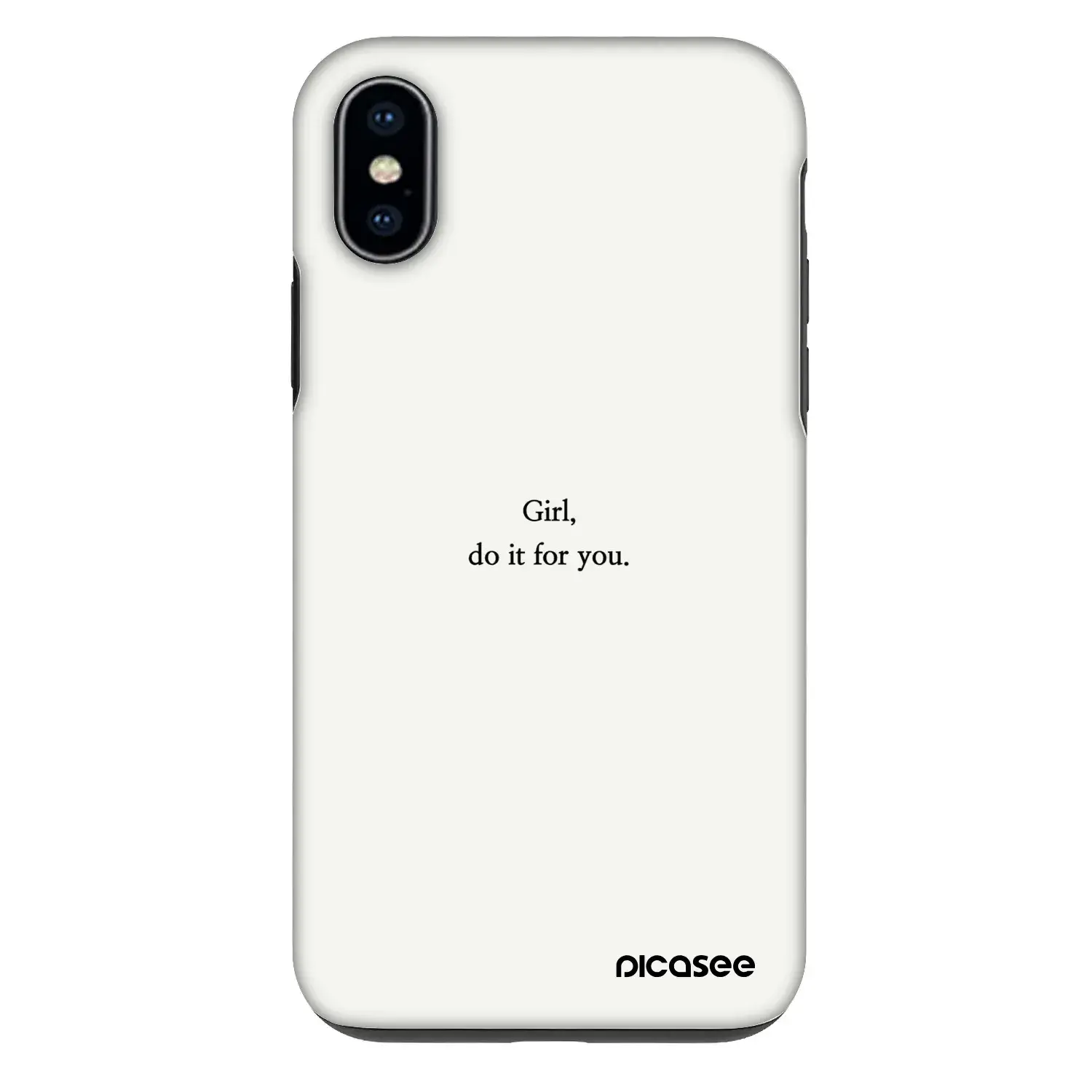 Fashion Case pro Apple iPhone X/XS - Girl, do it for you