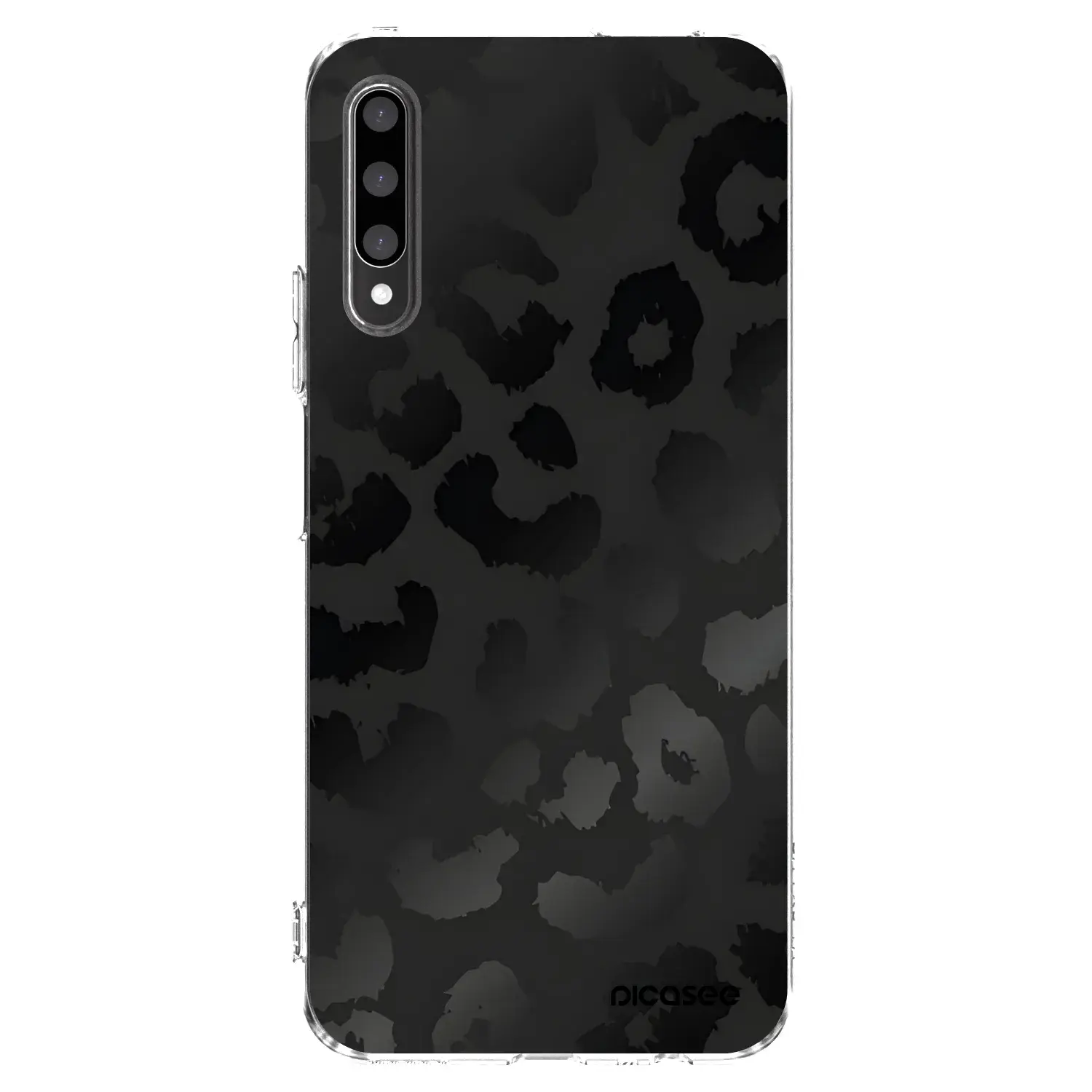 Silikonový průhledný obal pro Honor 9X Pro - Midnight Leopard