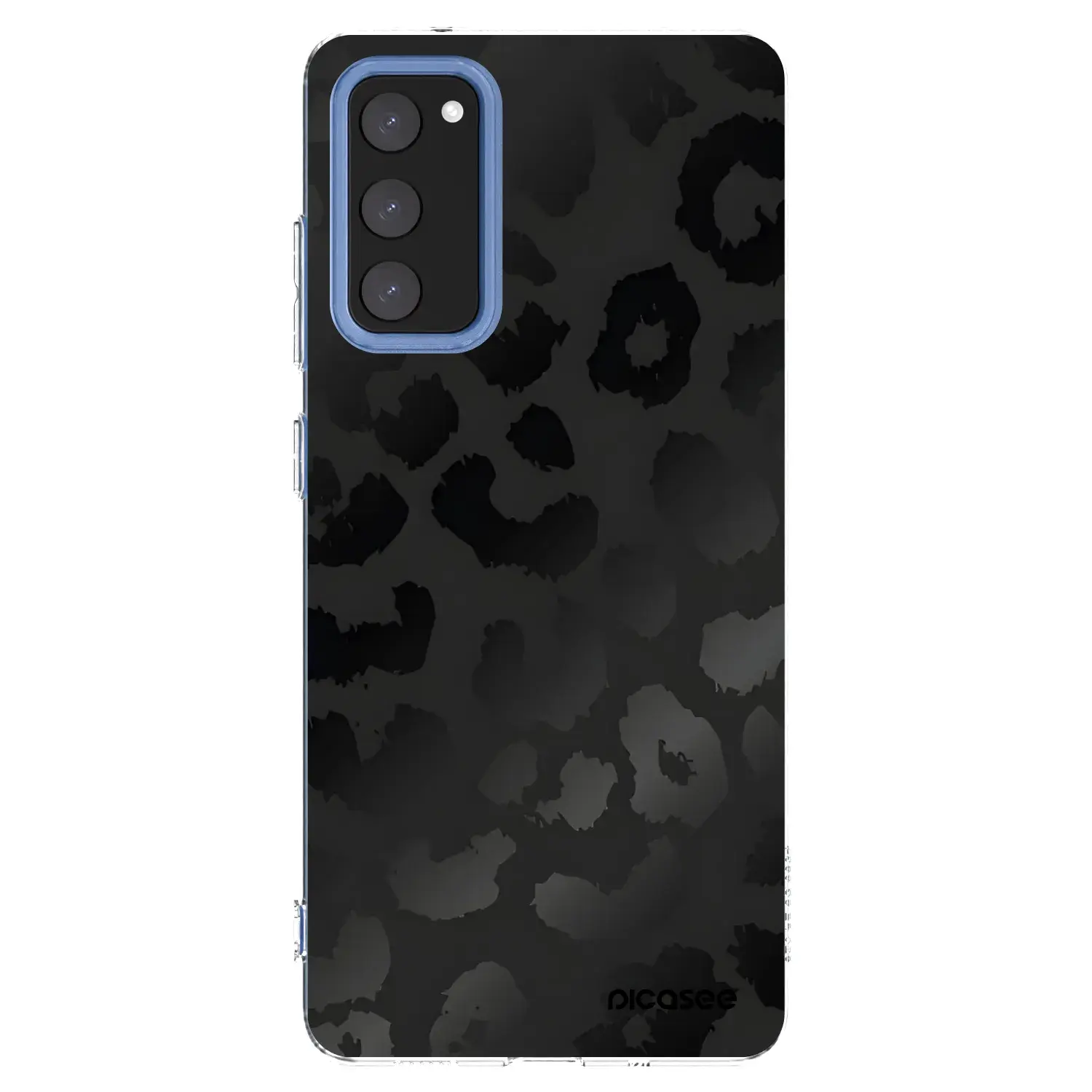 Silikonový průhledný obal pro Samsung Galaxy S20 FE - Midnight Leopard