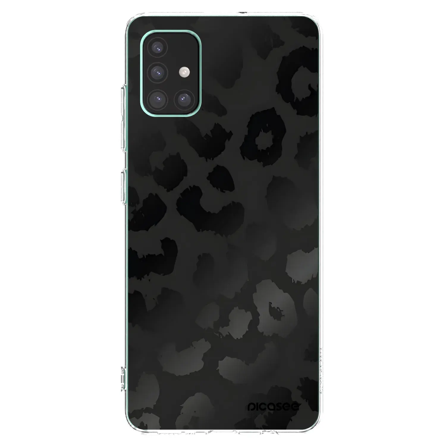 Silikonový průhledný obal pro Samsung Galaxy M51 M515F - Midnight Leopard