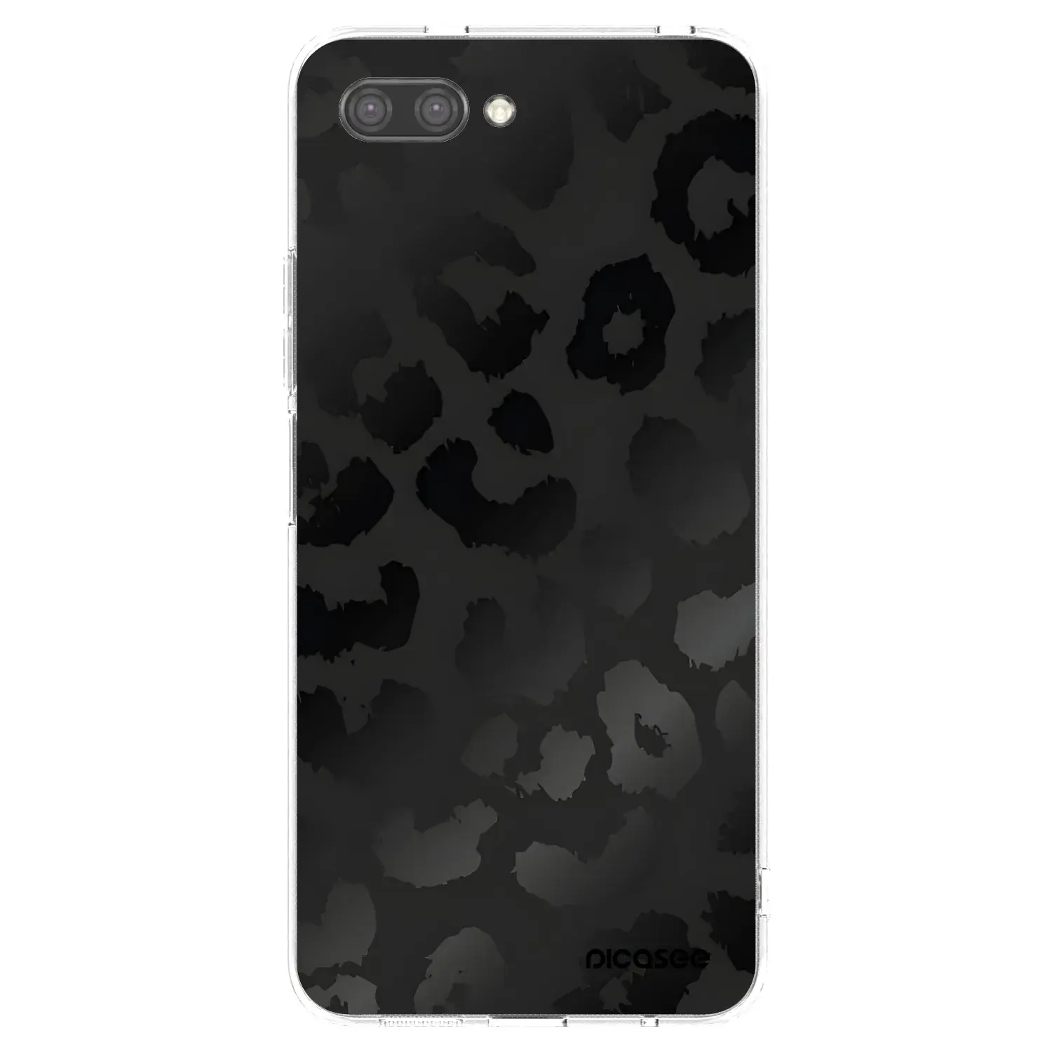 Silikonový průhledný obal pro Honor 10 - Midnight Leopard