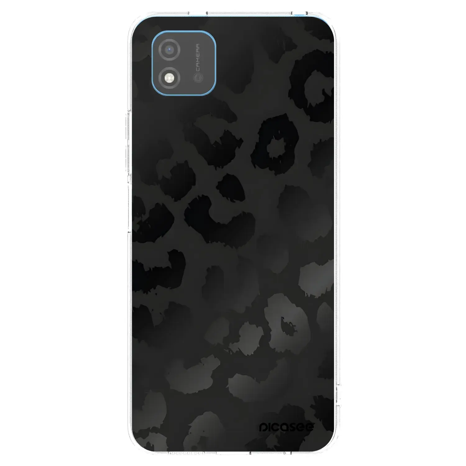 Silikonový průhledný obal pro Realme C11 (2021) - Midnight Leopard