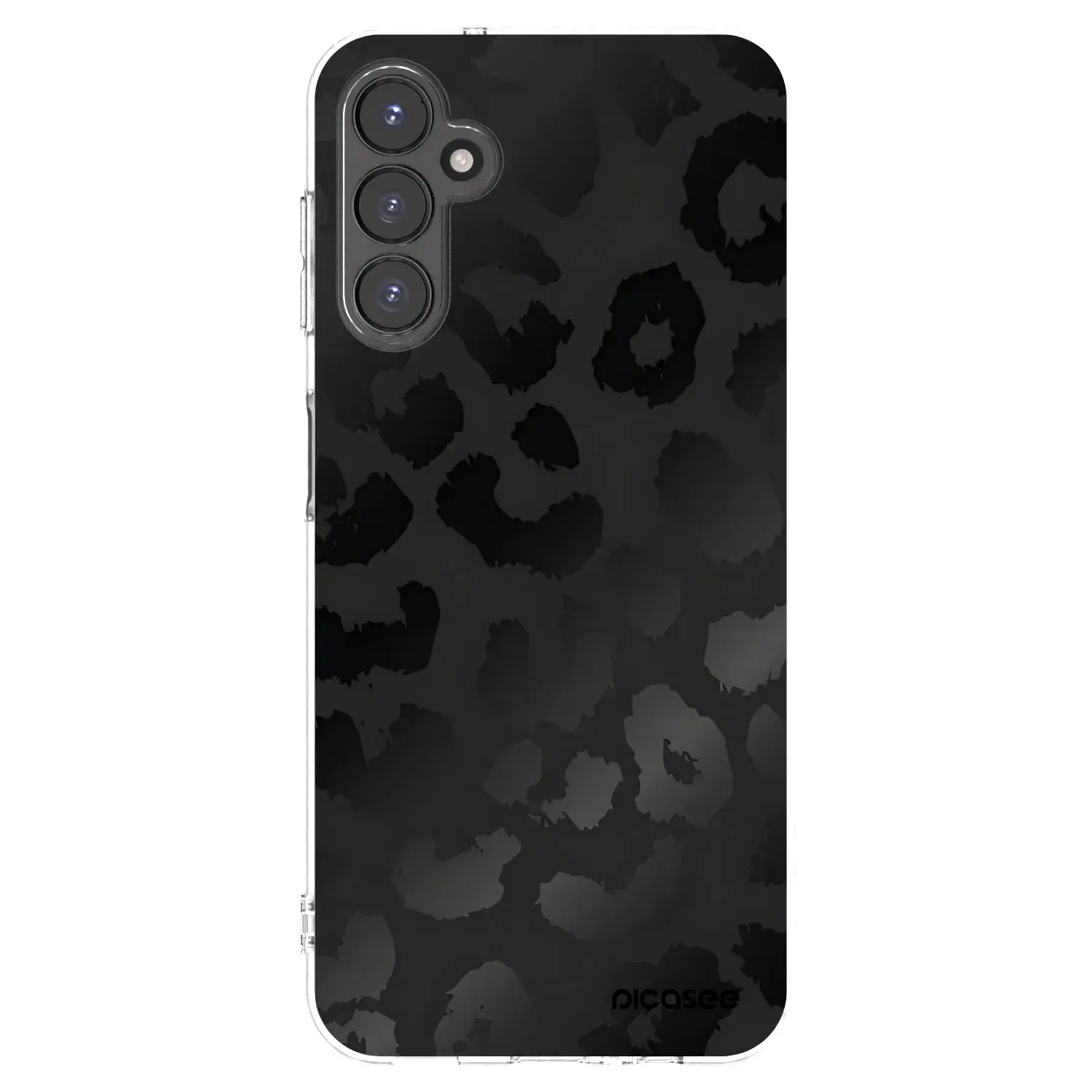 Silikonový průhledný obal pro Samsung Galaxy A14 5G A146P - Midnight Leopard