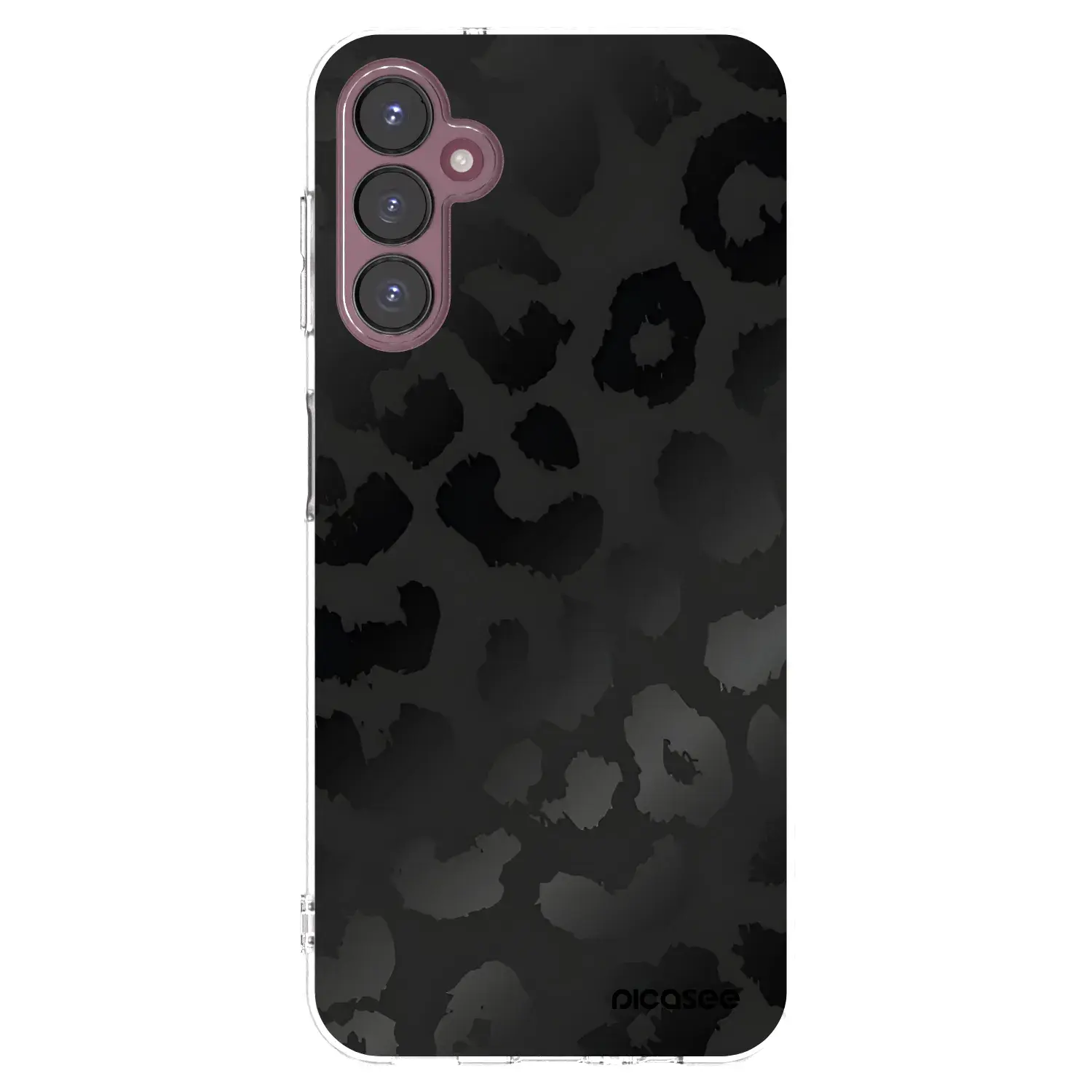 Silikonový průhledný obal pro Samsung Galaxy A05s A057G - Midnight Leopard