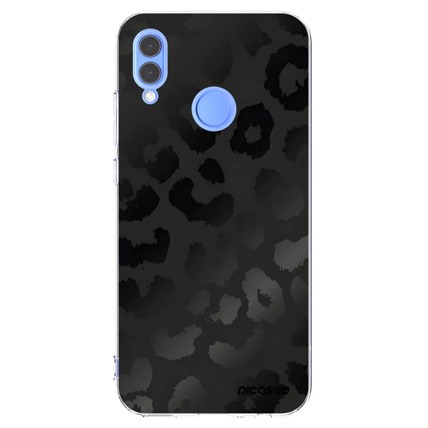 Silikonový průhledný obal pro Honor 10 Lite - Midnight Leopard