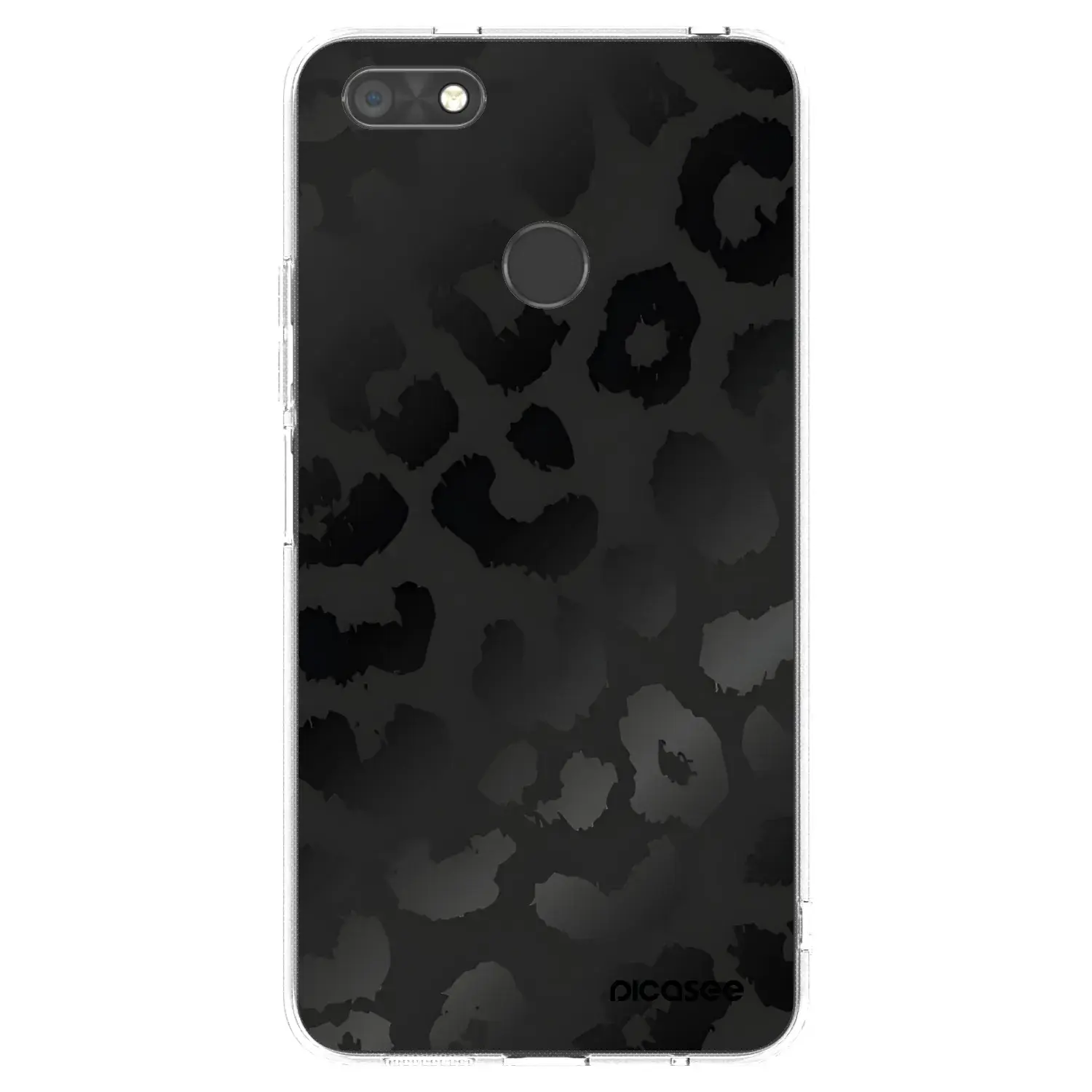Silikonový průhledný obal pro Huawei P9 Lite Mini - Midnight Leopard