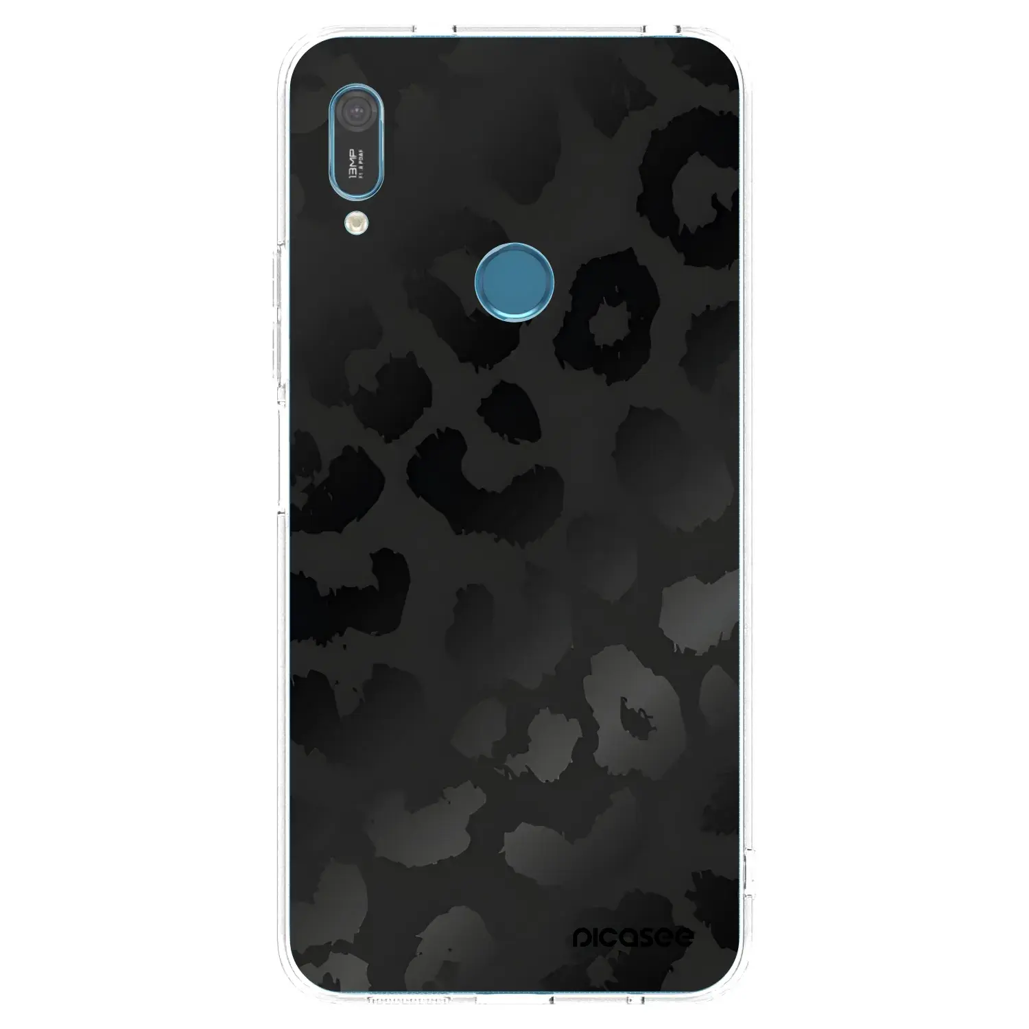 Silikonový průhledný obal pro Huawei Y6 2019 - Midnight Leopard