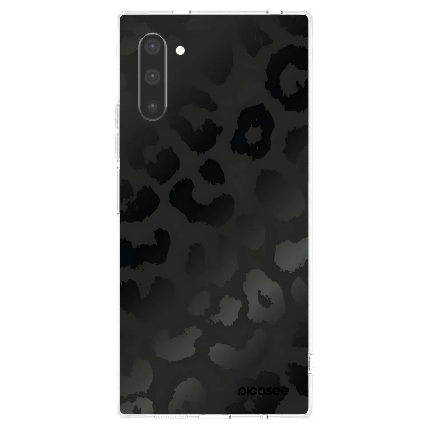 Silikonový průhledný obal pro Samsung Galaxy Note 10 N970F - Midnight Leopard