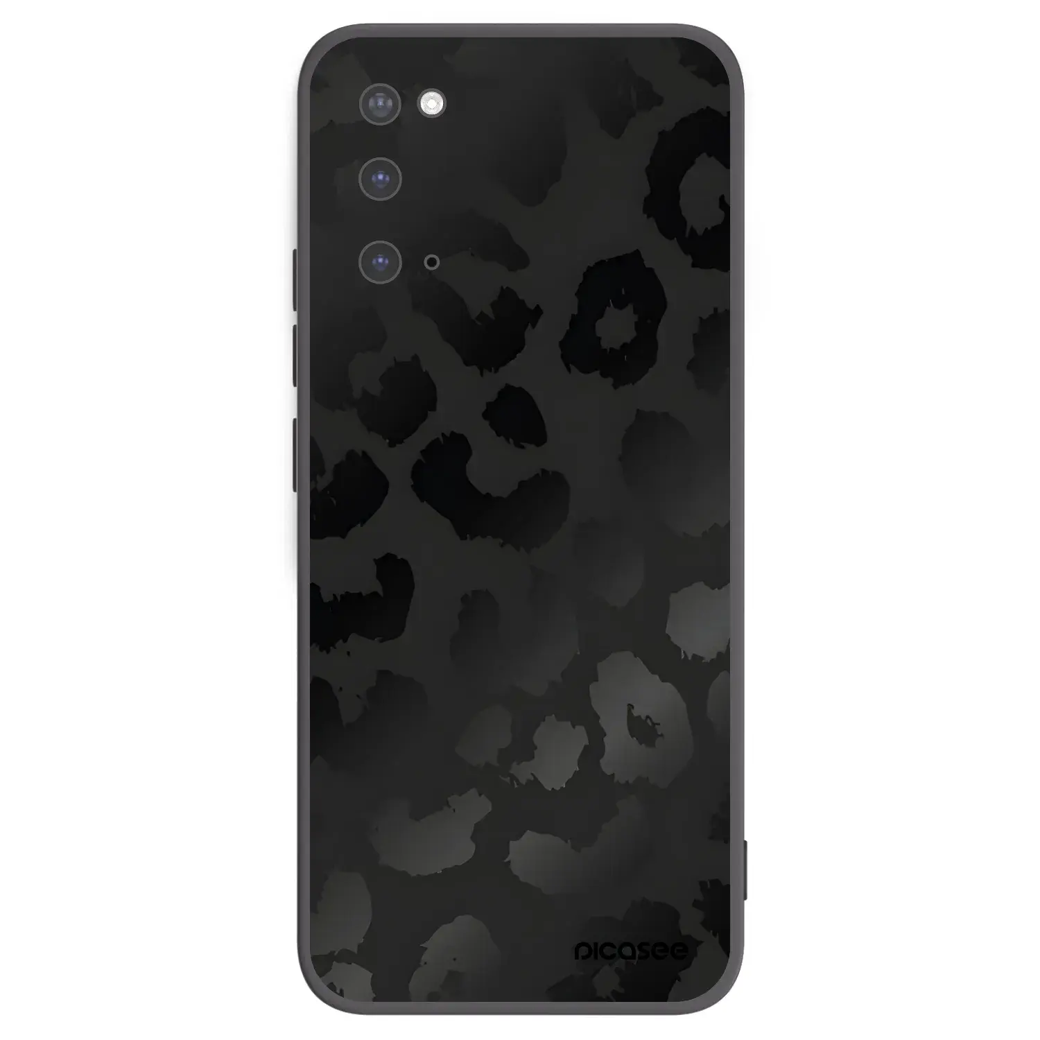 Silikonový černý obal pro Samsung Galaxy S20 G980F - Midnight Leopard
