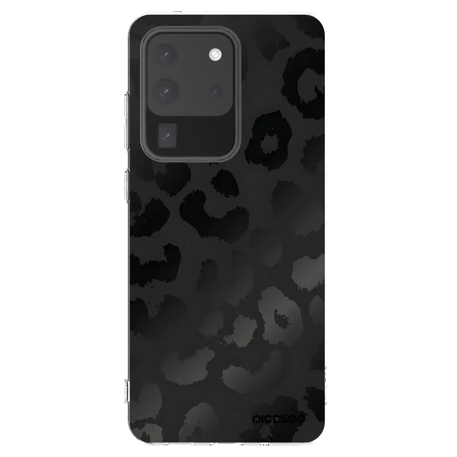 Silikonový průhledný obal pro Samsung Galaxy S20 Ultra 5G G988F - Midnight Leopard