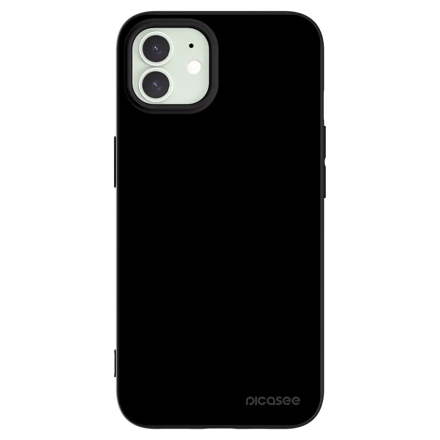 Silikonový černý obal pro Apple iPhone 12 - Black Bliss