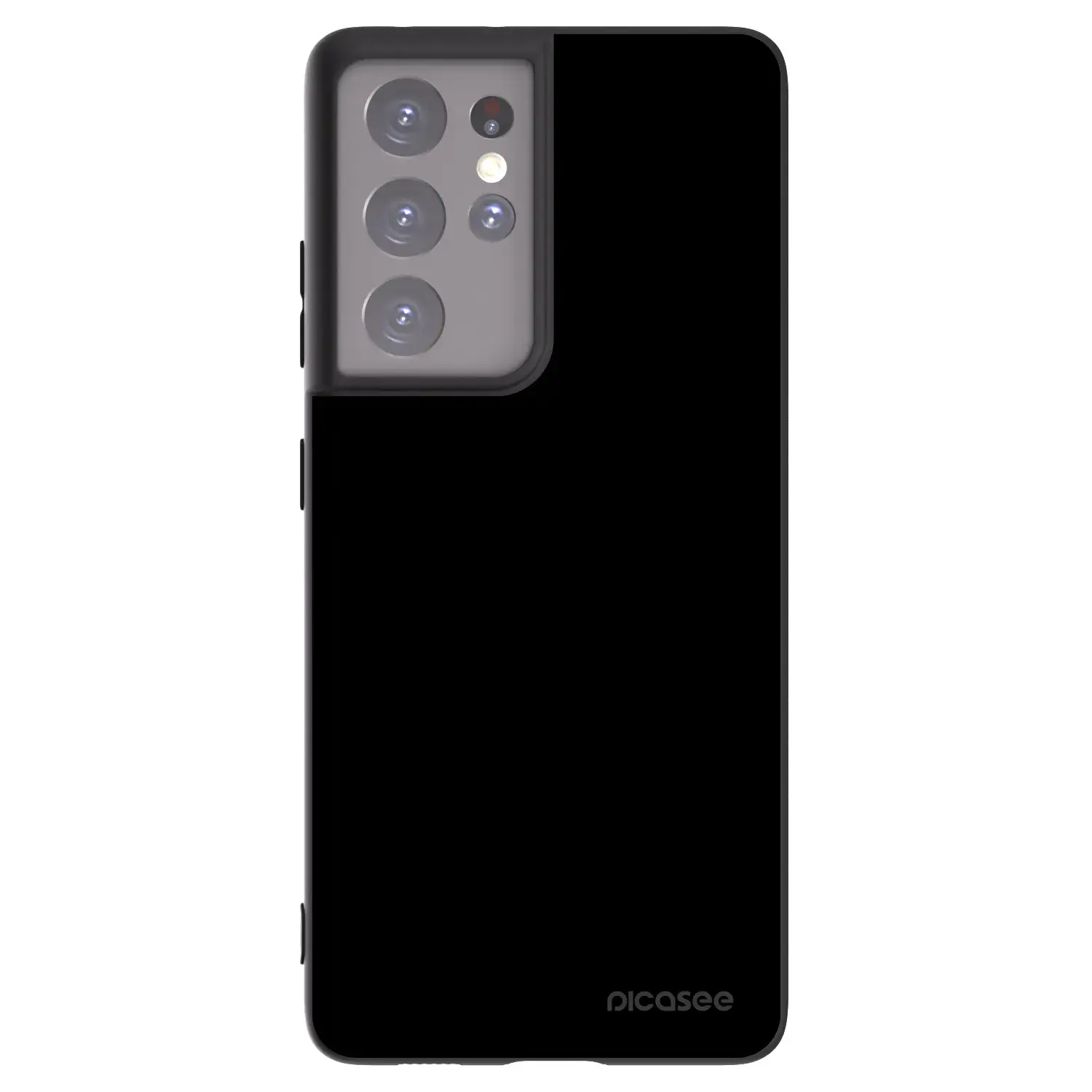 Silikonový černý obal pro Samsung Galaxy S21 Ultra 5G G998B - Black Bliss