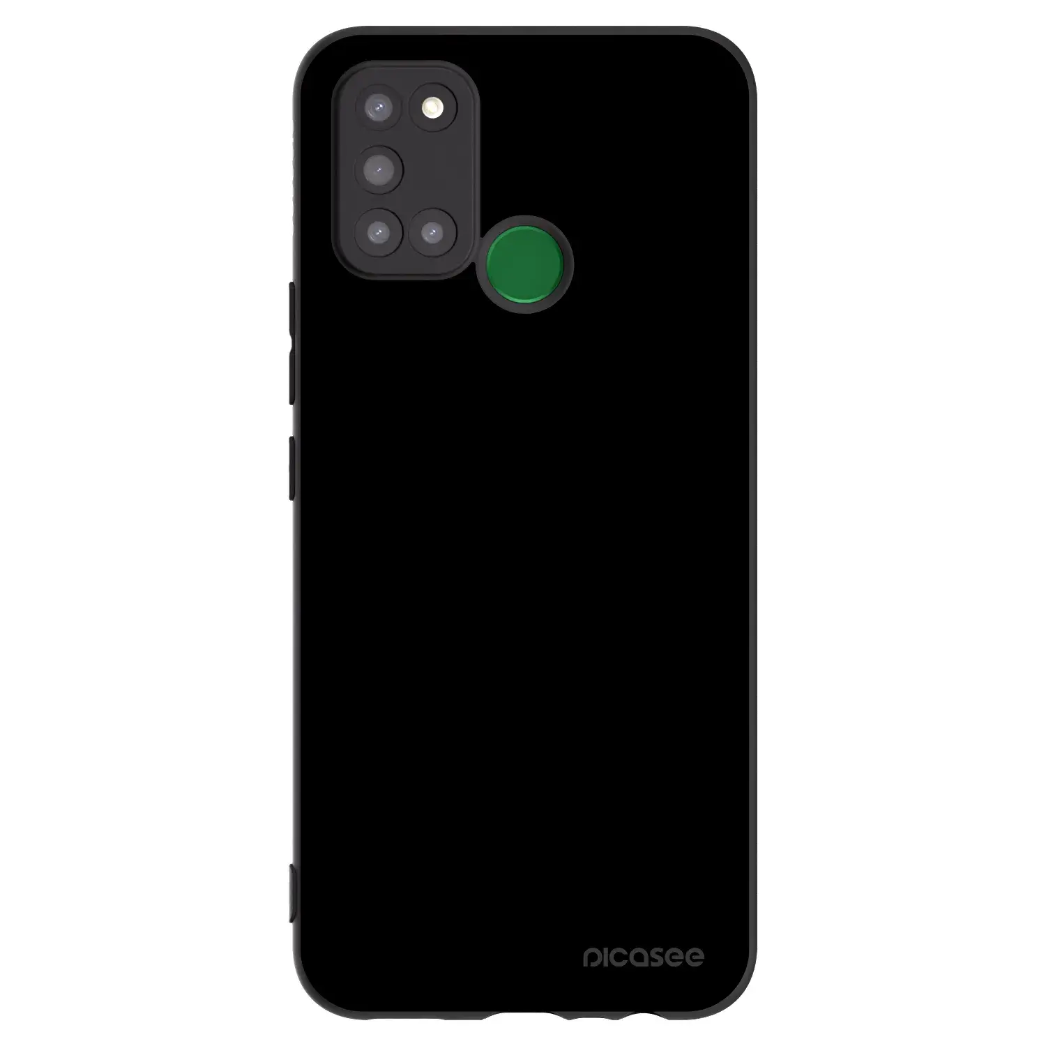 Silikonový černý obal pro Realme 7i - Black Bliss