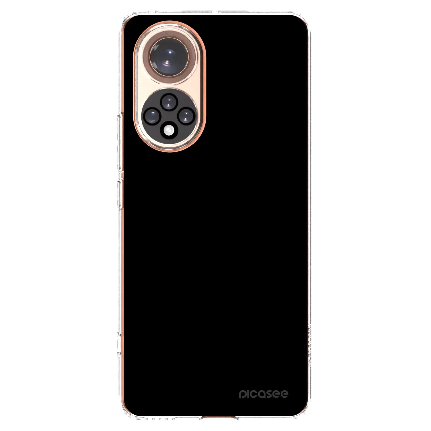 Silikonový průhledný obal pro Huawei Nova 9 - Black Bliss
