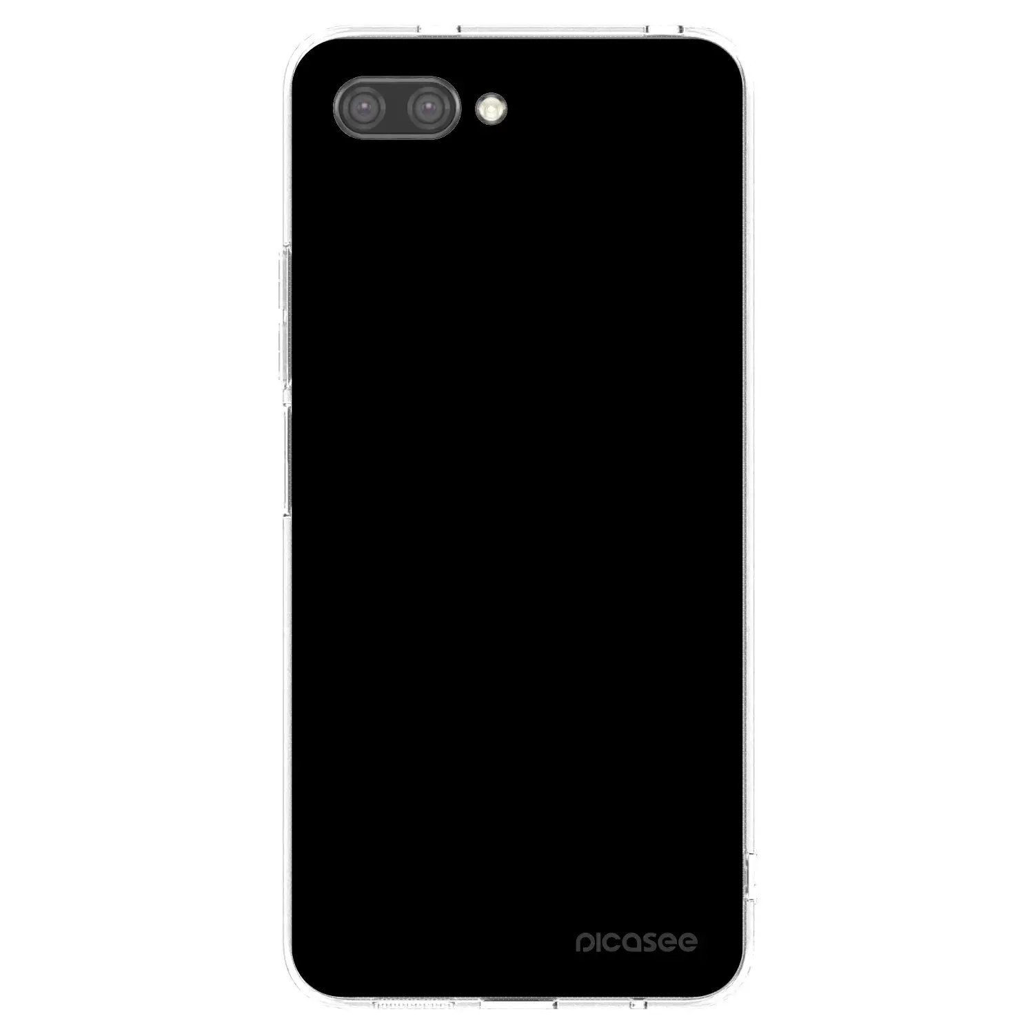 Silikonový průhledný obal pro Honor 10 - Black Bliss