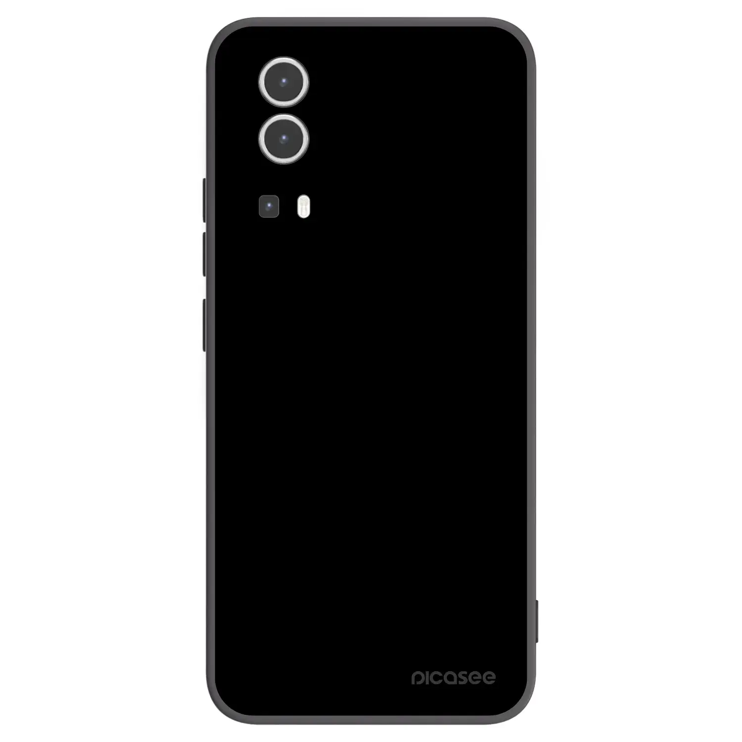 Silikonový černý obal pro Vivo Y72 5G - Black Bliss