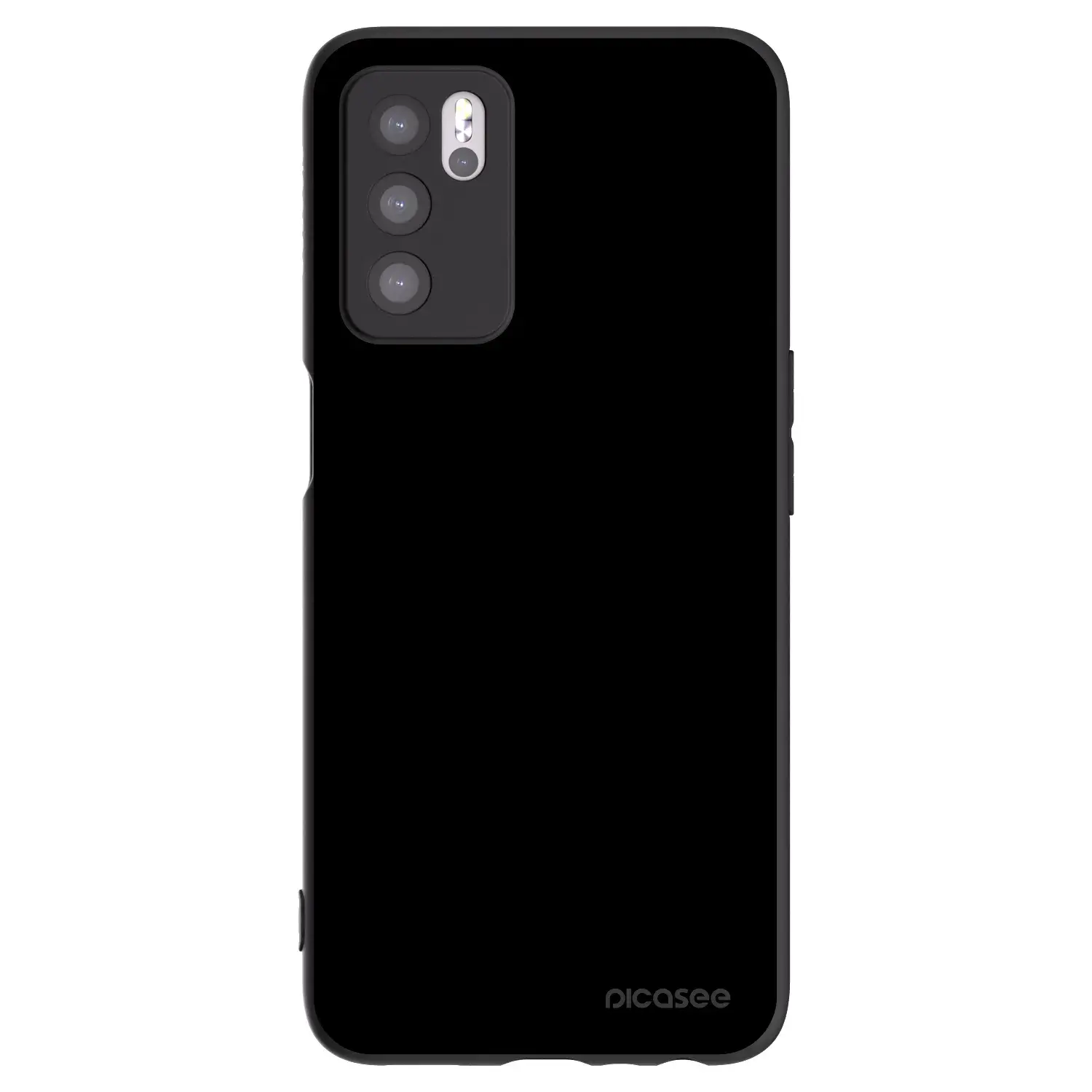 Silikonový černý obal pro OPPO A16s - Black Bliss