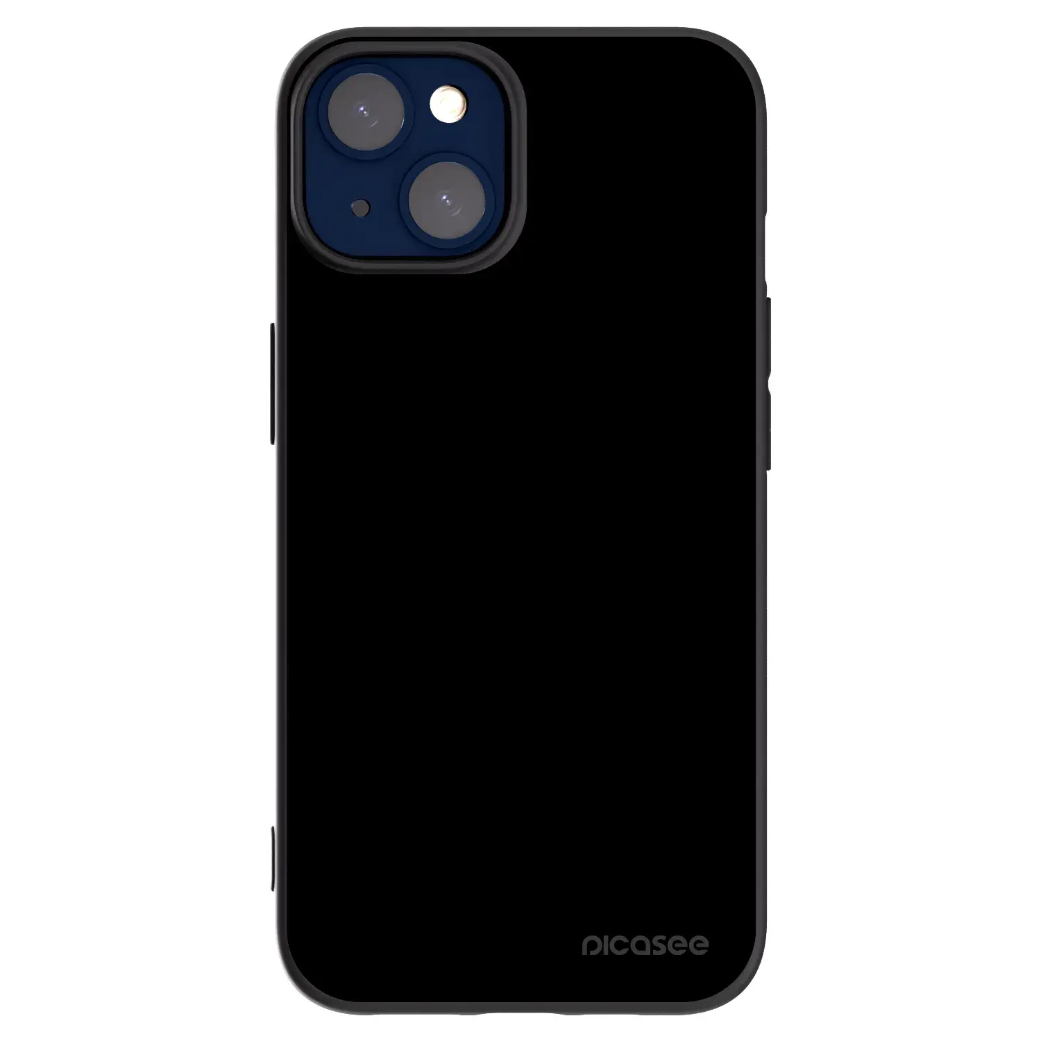 Silikonový černý obal pro Apple iPhone 14 - Black Bliss
