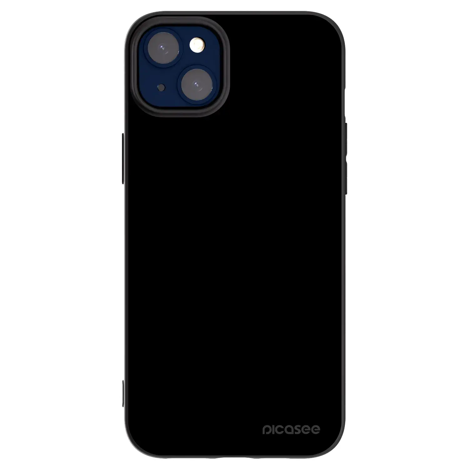 Silikonový černý obal pro Apple iPhone 14 Plus - Black Bliss