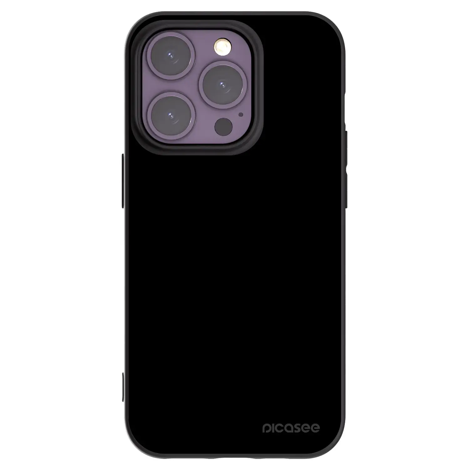 Silikonový černý obal pro Apple iPhone 14 Pro - Black Bliss